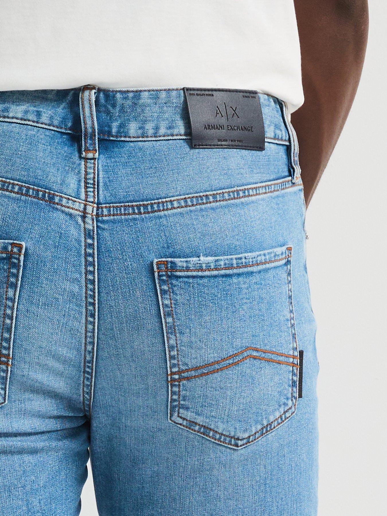  image of armani-exchange-slim-fit-jeans-light-wash