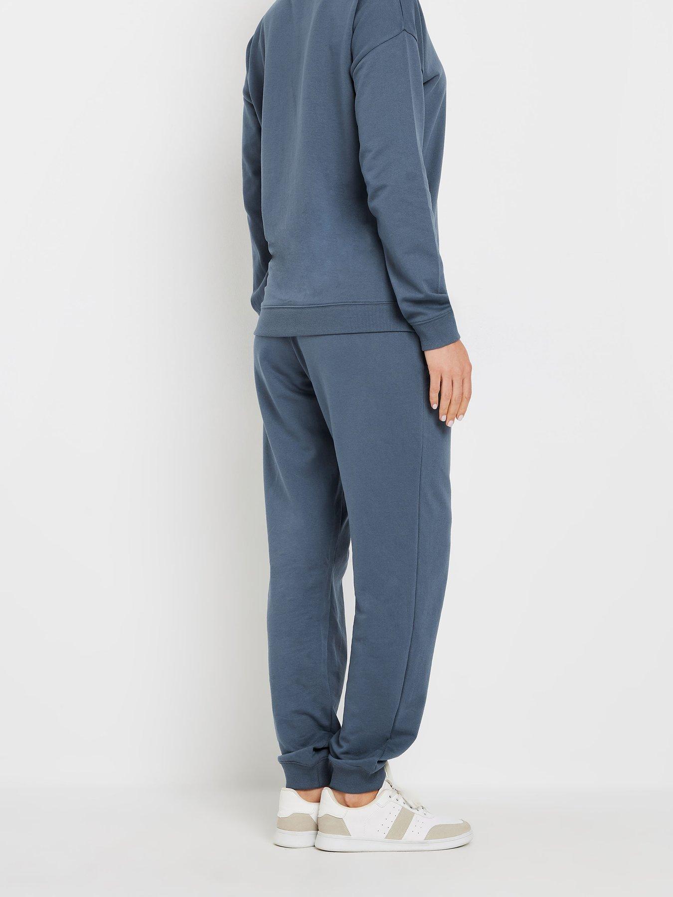  image of long-tall-sally-tall-cuffed-joggers-blue