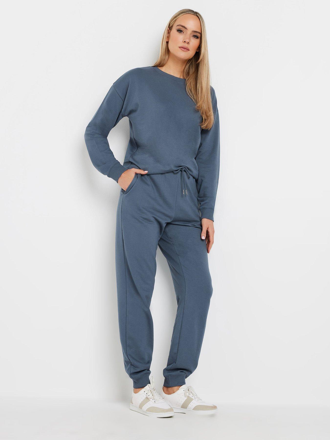  image of long-tall-sally-tall-cuffed-joggers-blue