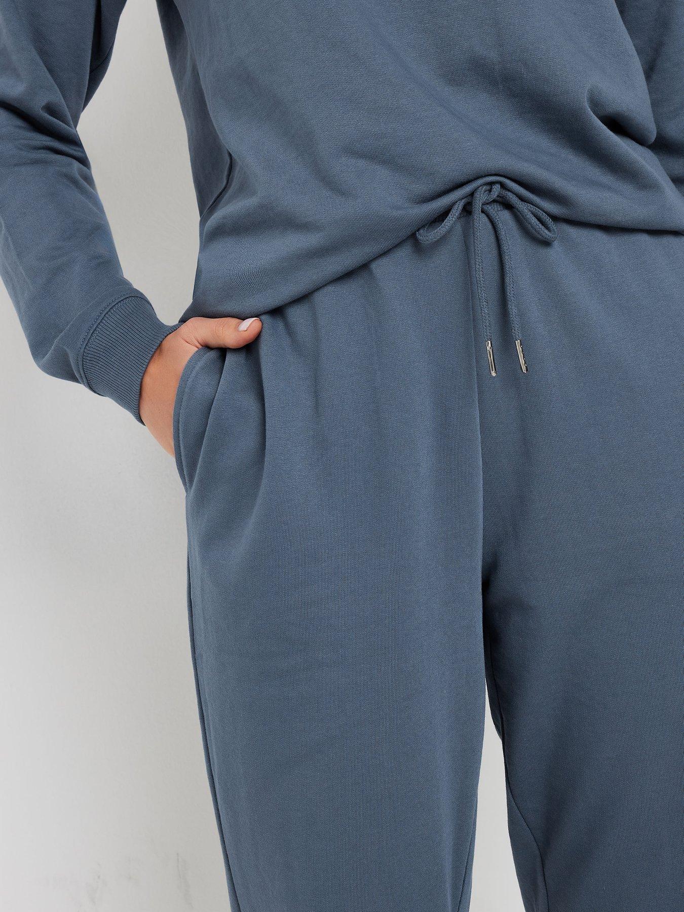  image of long-tall-sally-tall-cuffed-joggers-blue