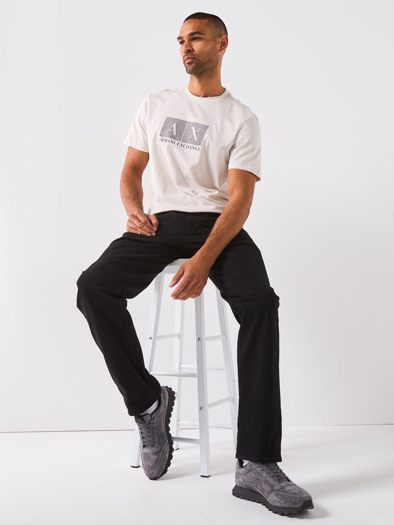 Image 5 of 6 of Armani Exchange Regular Fit Jean - Black