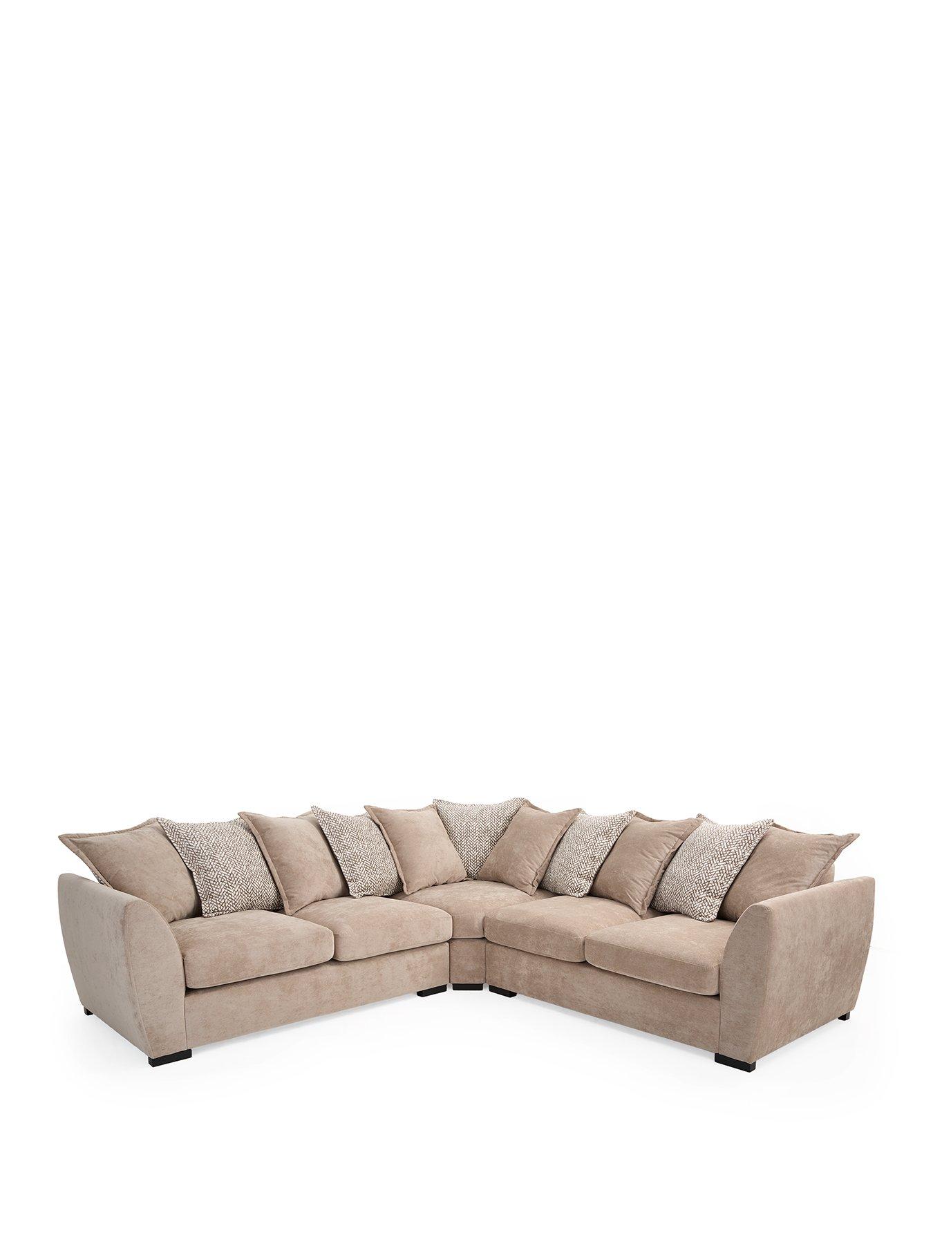 Image 2 of 7 of The Very Collection Havana Fabric Scatterback Corner Group Sofa - FSC&reg; Certified