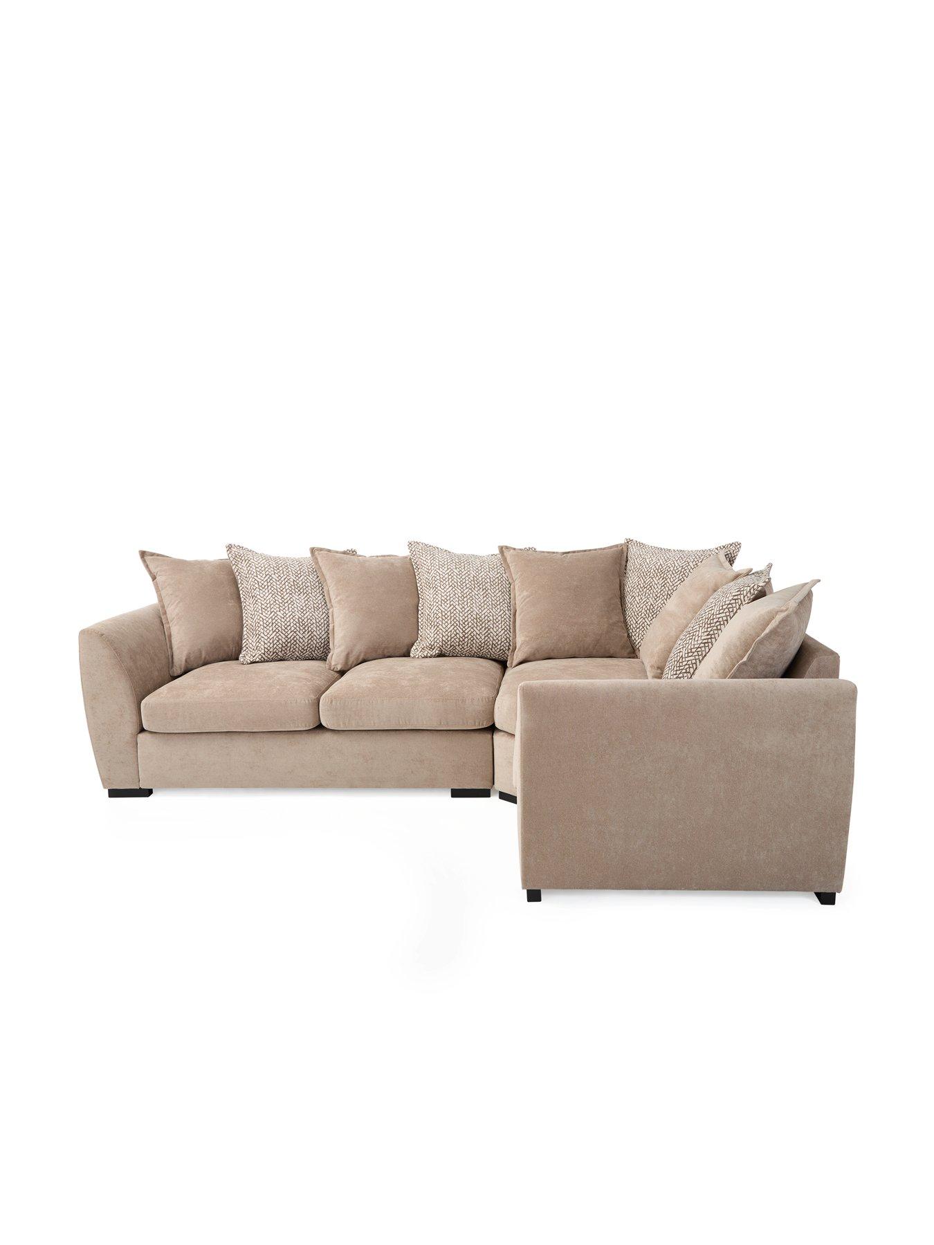 Image 3 of 7 of The Very Collection Havana Fabric Scatterback Right Hand Double Arm Corner Group - FSC&reg; Certified