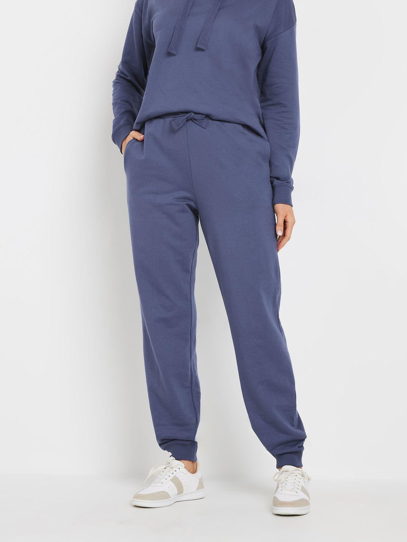 Image 1 of 4 of Long Tall Sally Drawcord Cuffed Jogger 36" - Blue