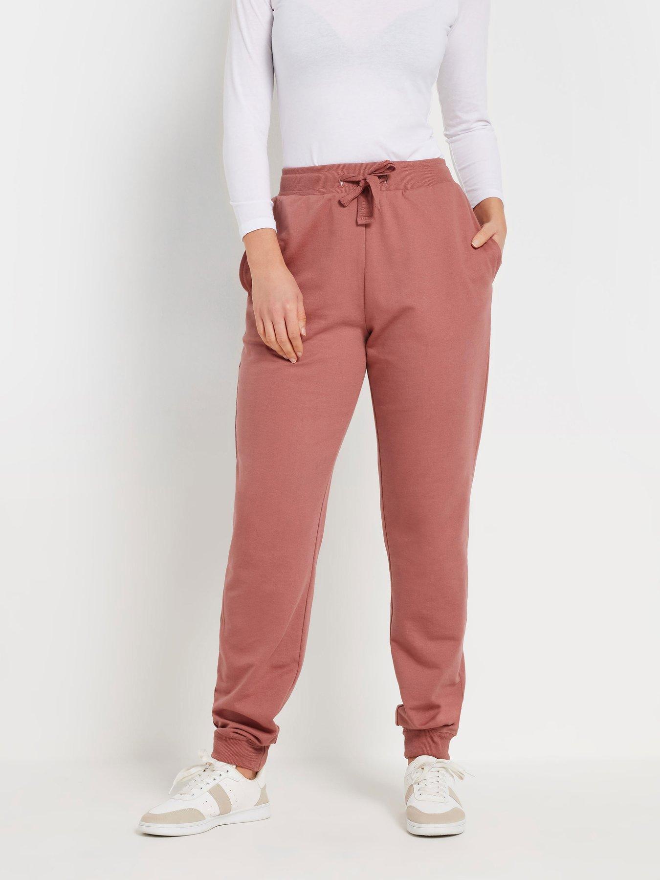 undefined Drawcord Cuffed Jogger 34" - Pink