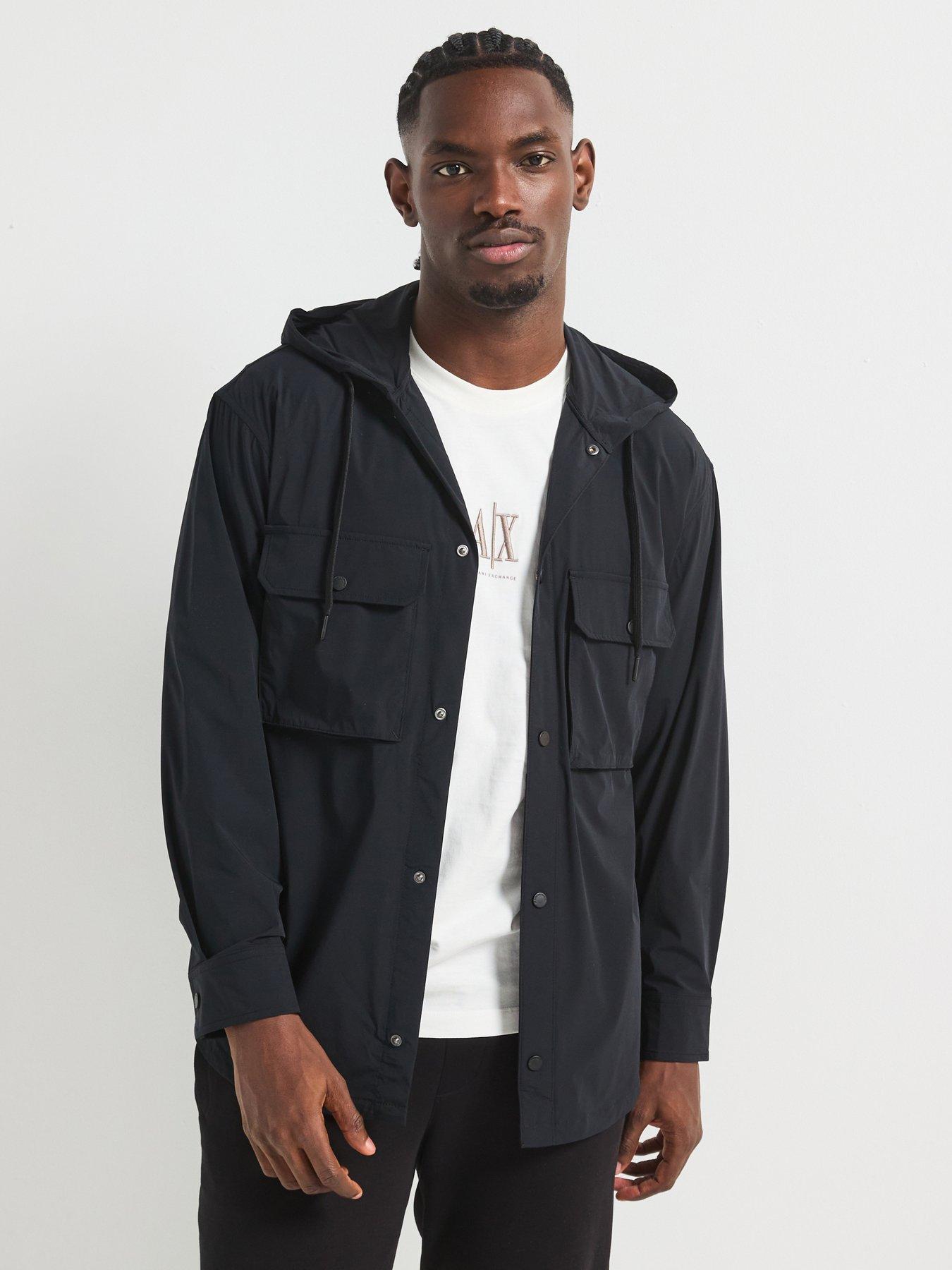 armani-exchange-technical-nylon-parka-black