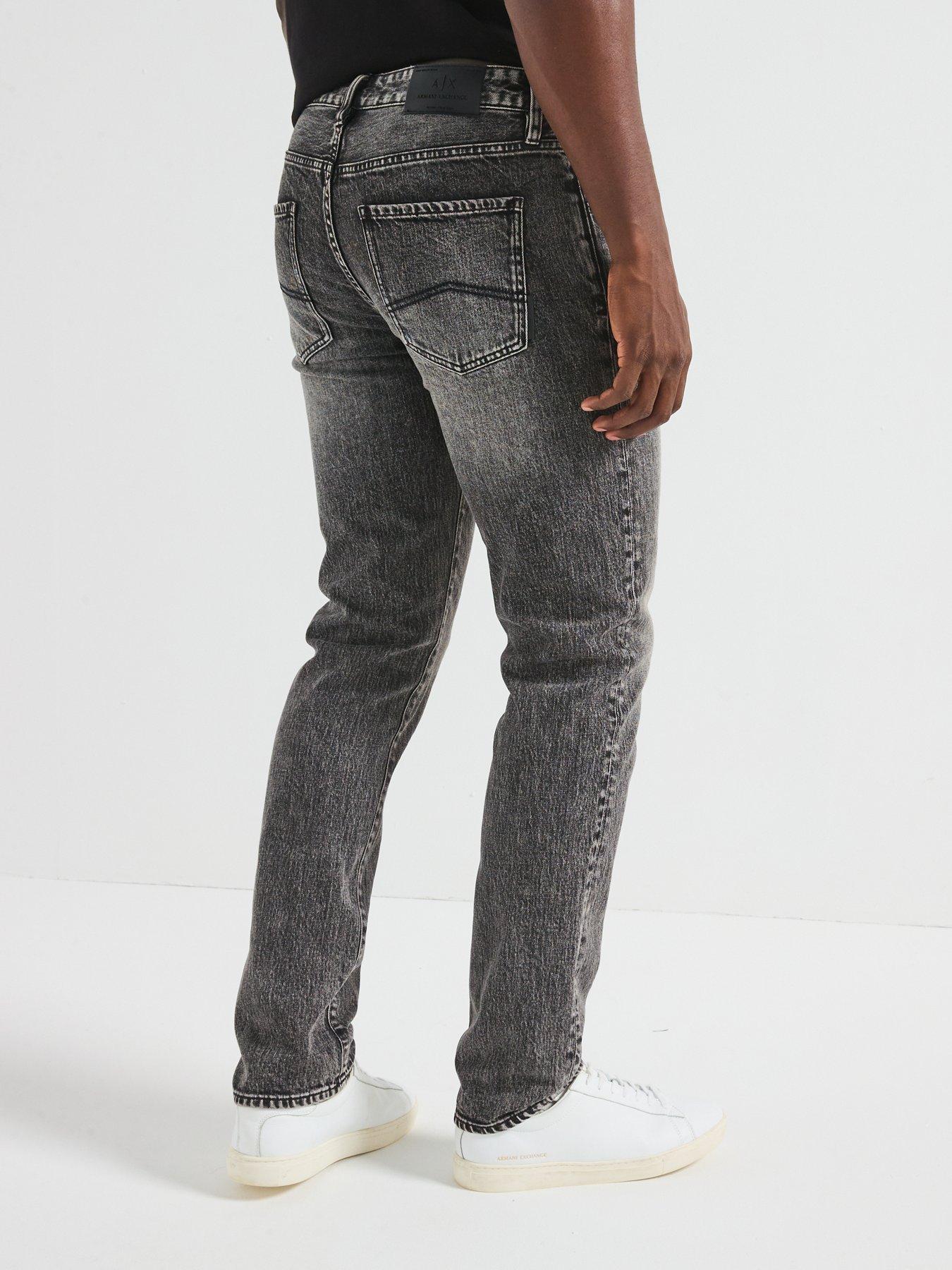  image of armani-exchange-slim-fit-jeans-light-grey