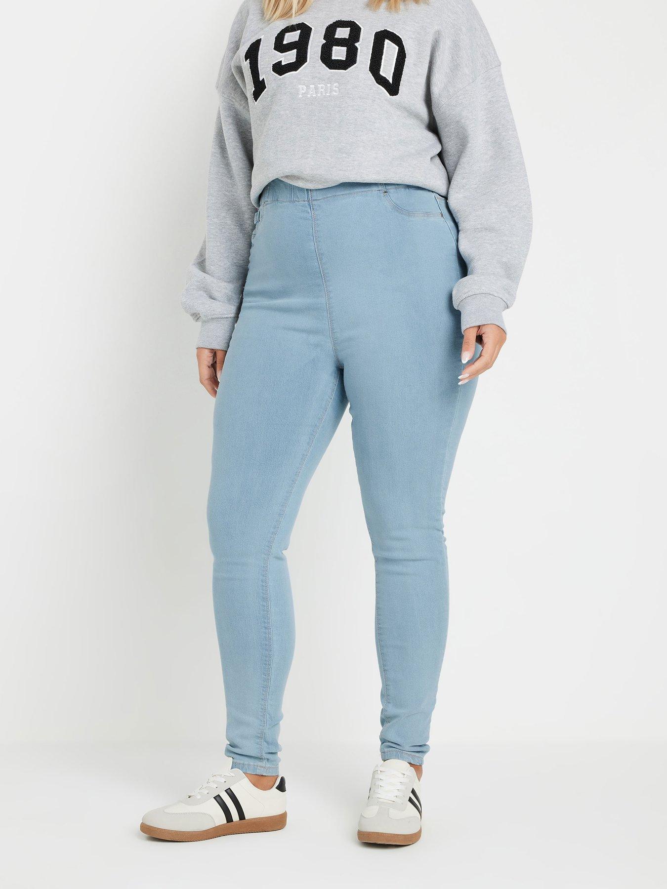 undefined Curve Jenny Jegging 32" - Blue