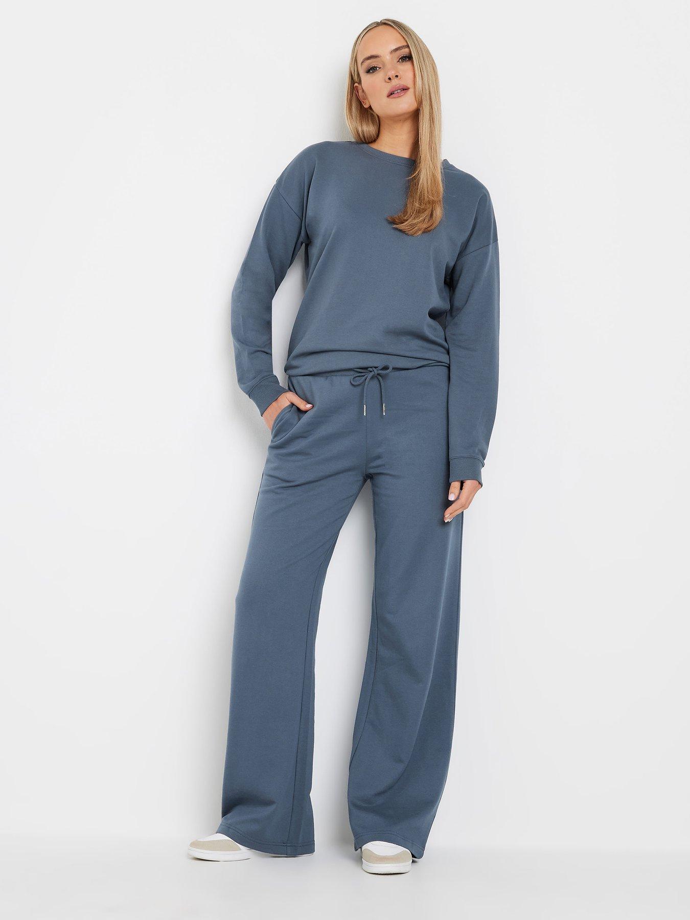 Image 3 of 4 of Long Tall Sally Tall Wide Leg Jogger 34" - Blue