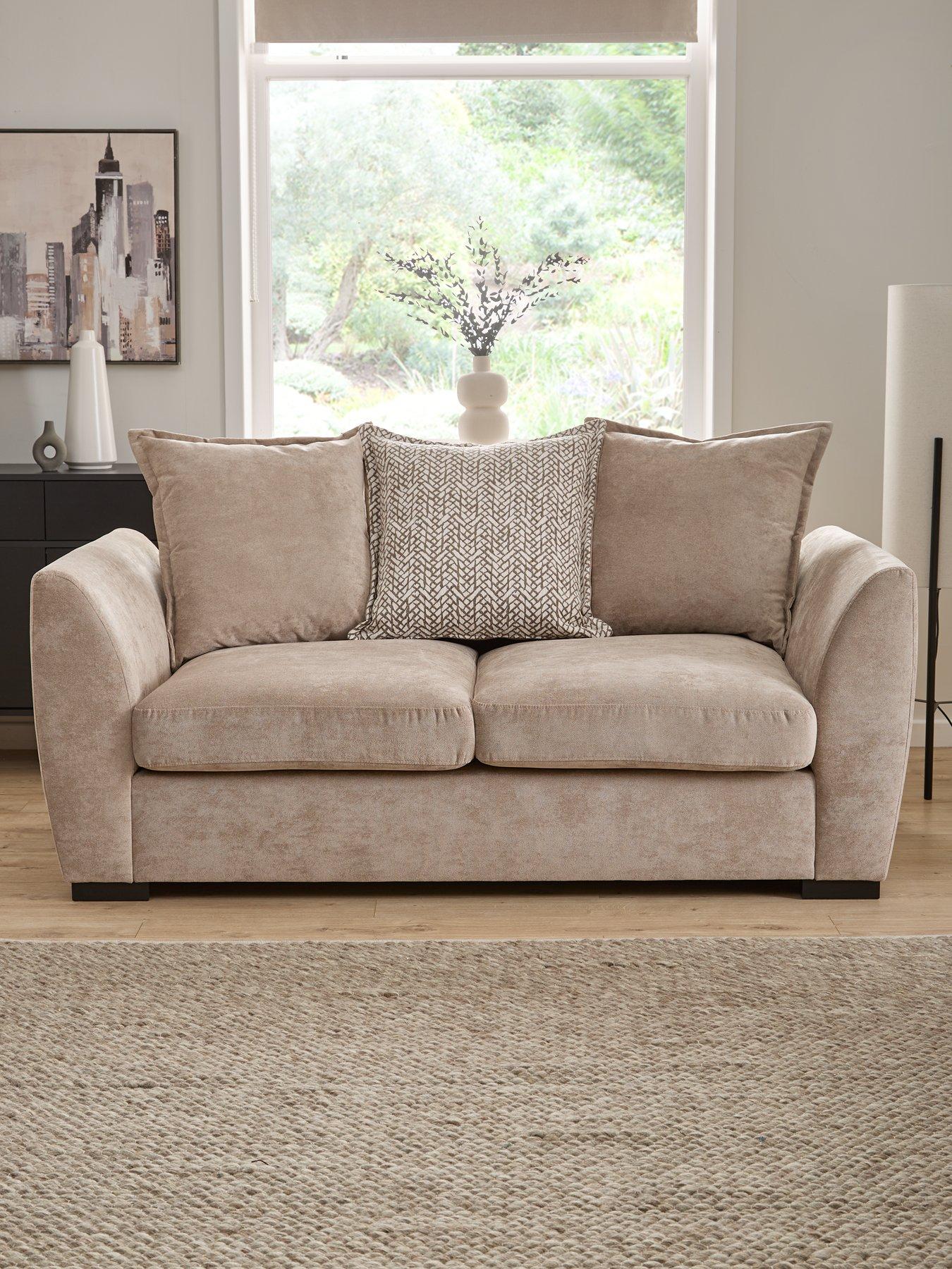 The Very Collection Havana Fabric 2 Seater Scatterback Sofa - FSC Certified