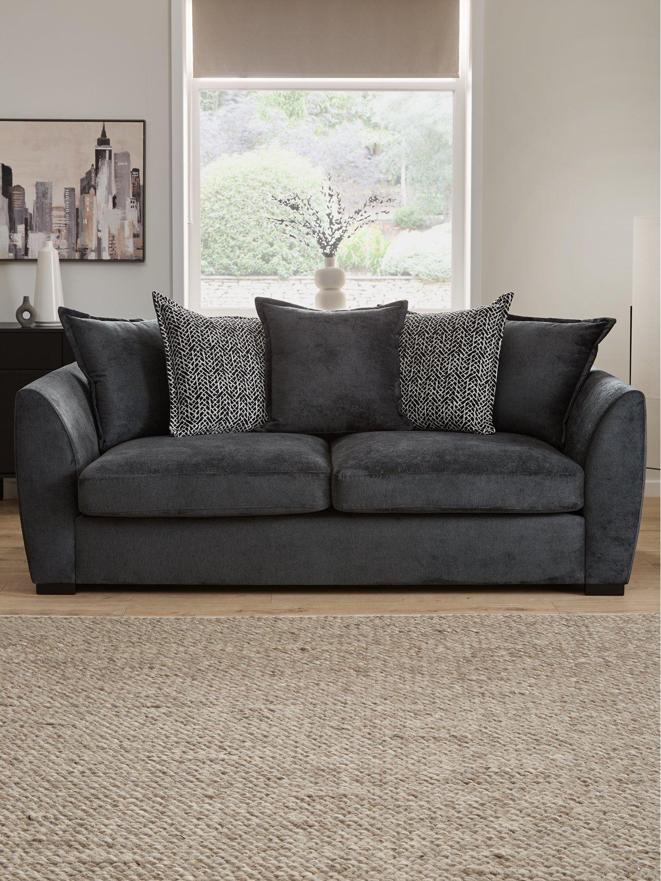 The Very Collection Havana Fabric 3 Seater Scatterback Sofa - FSC® Certified