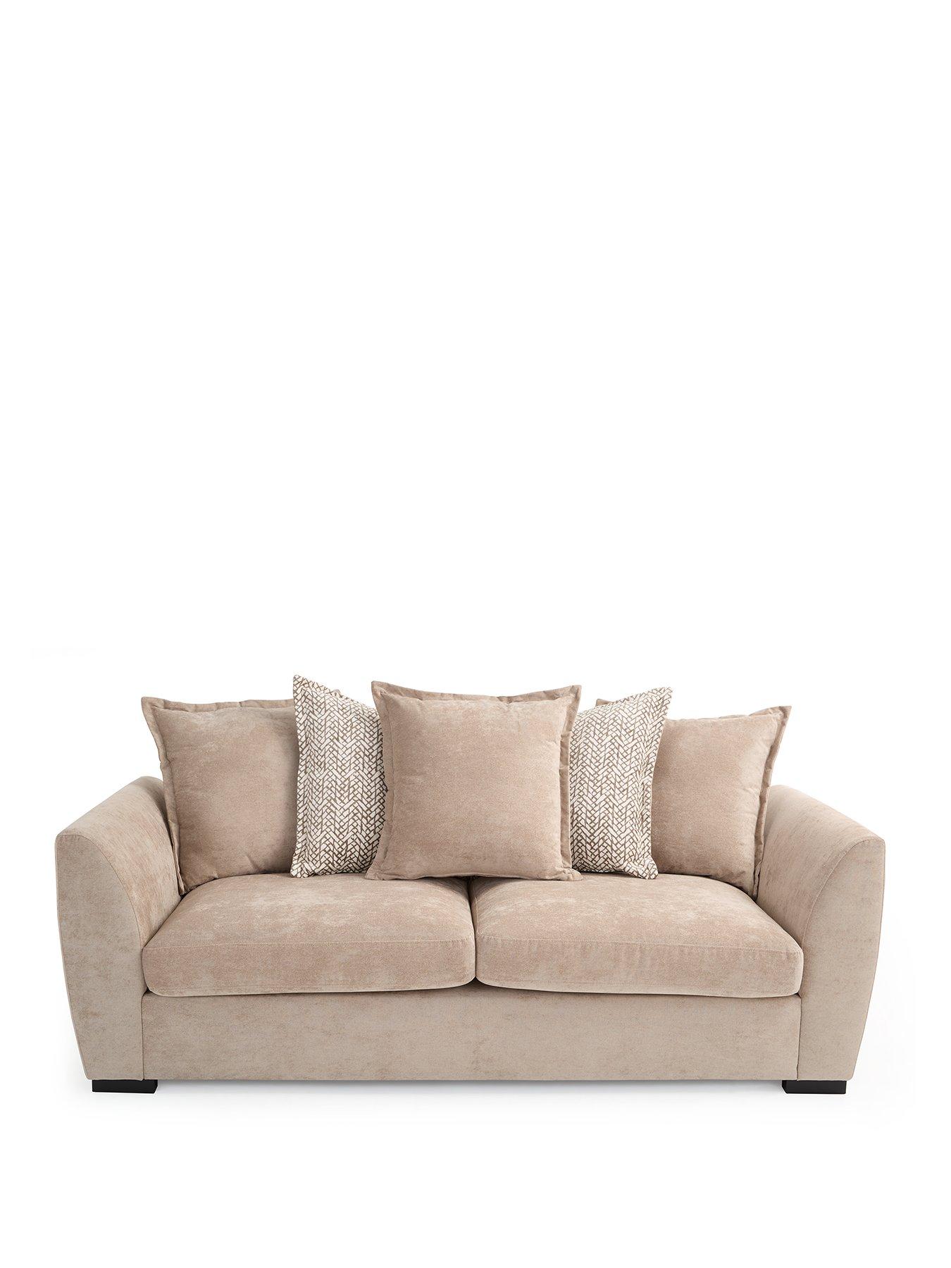 Image 2 of 7 of Very Home Havana Fabric 3 Seater Scatterback Sofa&nbsp;- FSC Certified