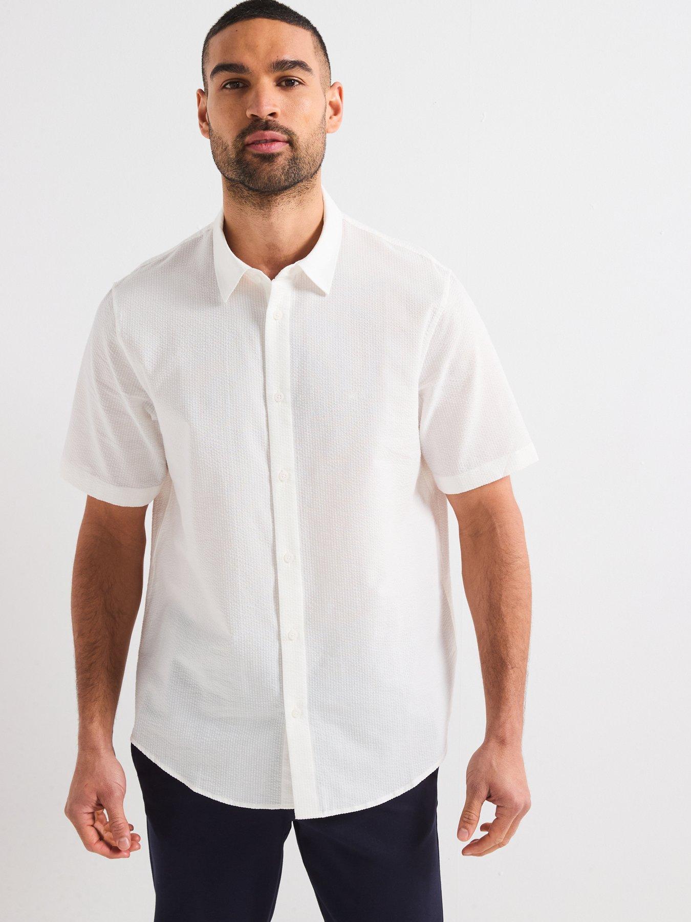 armani-exchange-short-sleeve-seersucker-shirt-off-white