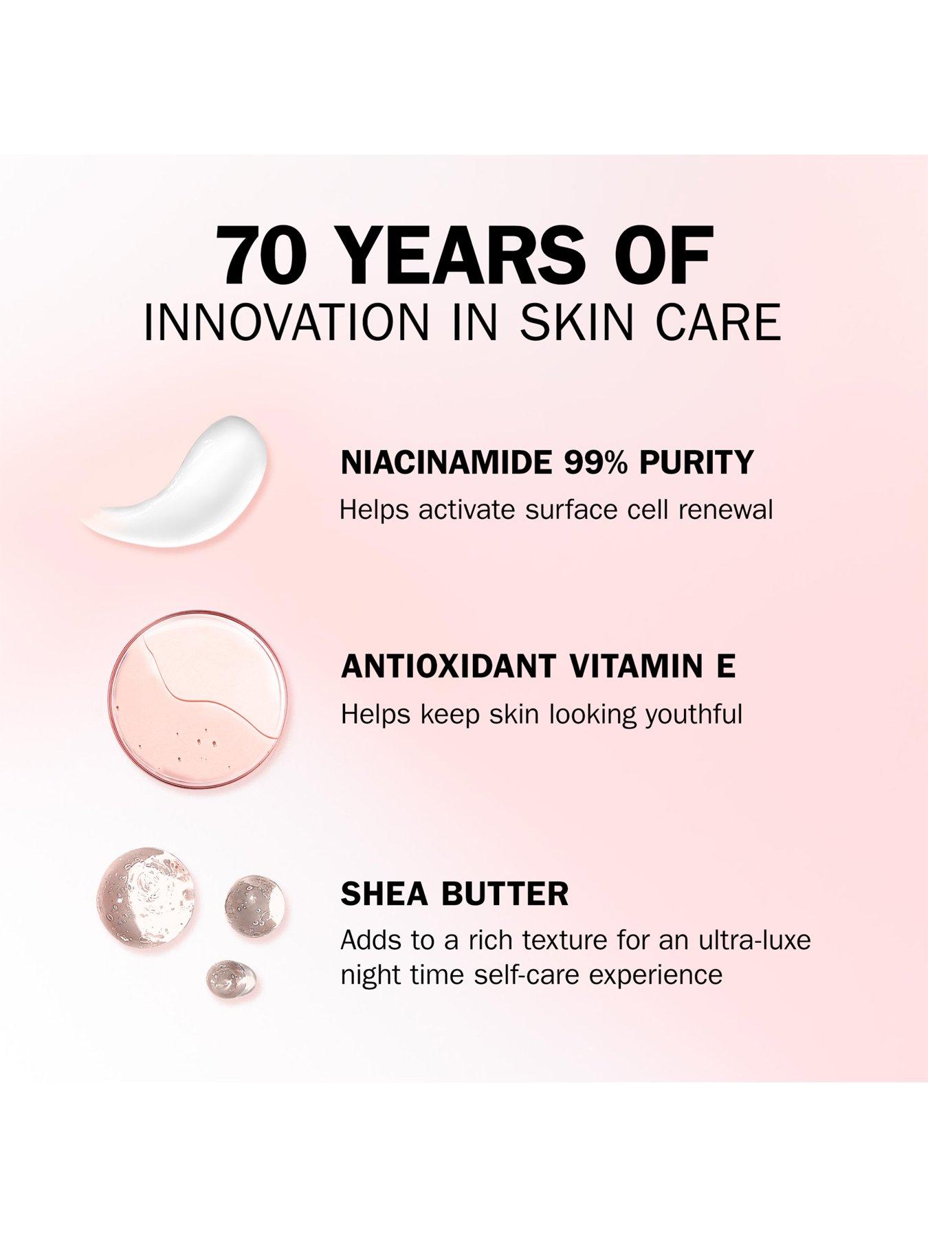  image of olay-regenerist-niacinamide-night-cream-face-moisturiser-anti-ageing-skincare-50ml