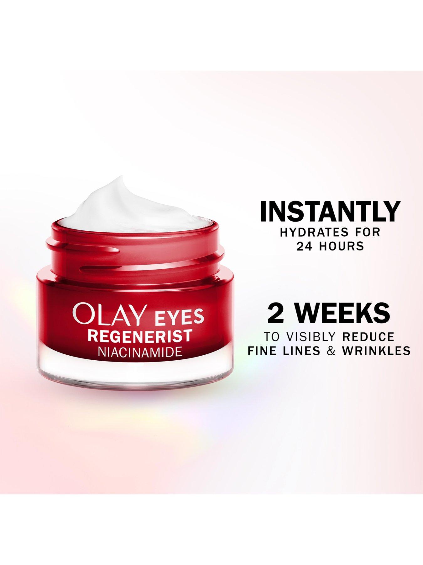  image of olay-regenerist-niacinamide-eye-cream-anti-ageing-firming-skincare-with-niacinamide-15ml