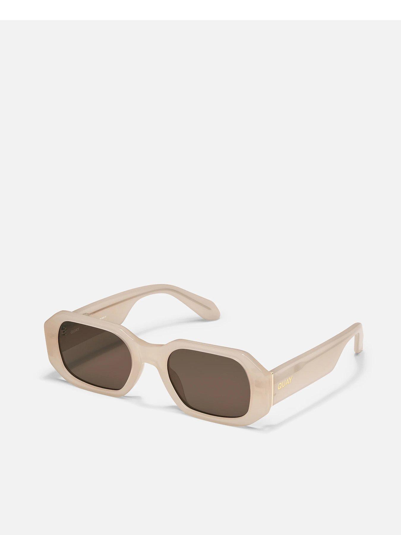 undefined Hyped Up Sunglasses - Cream