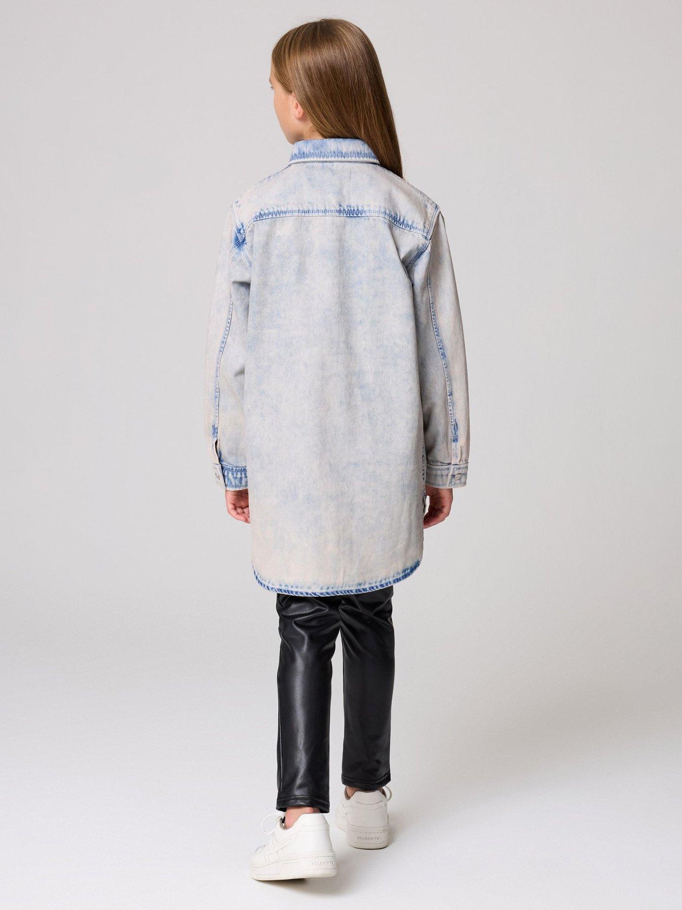  image of smallsaints-all-saints-denim-shacket