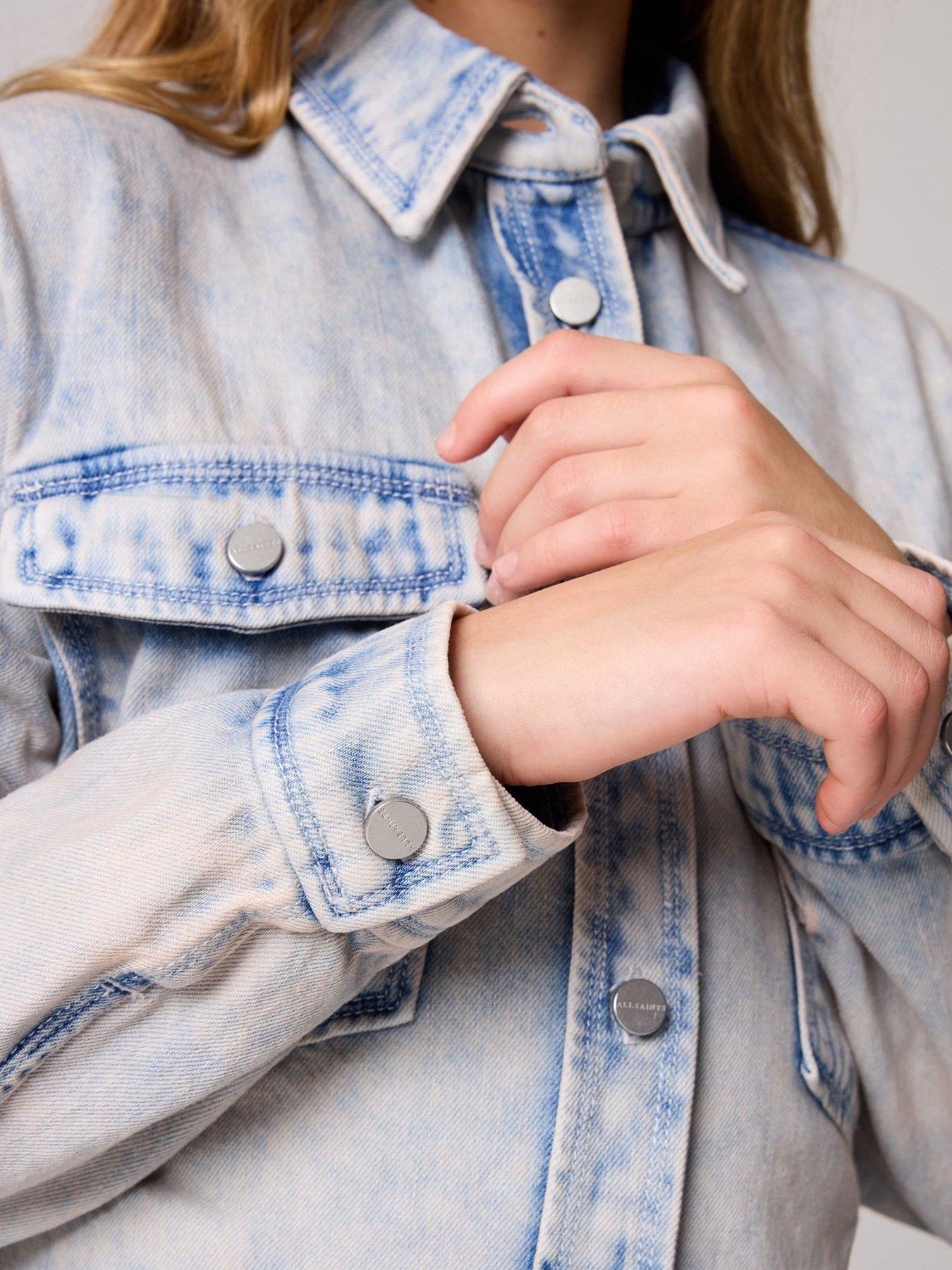  image of smallsaints-all-saints-denim-shacket