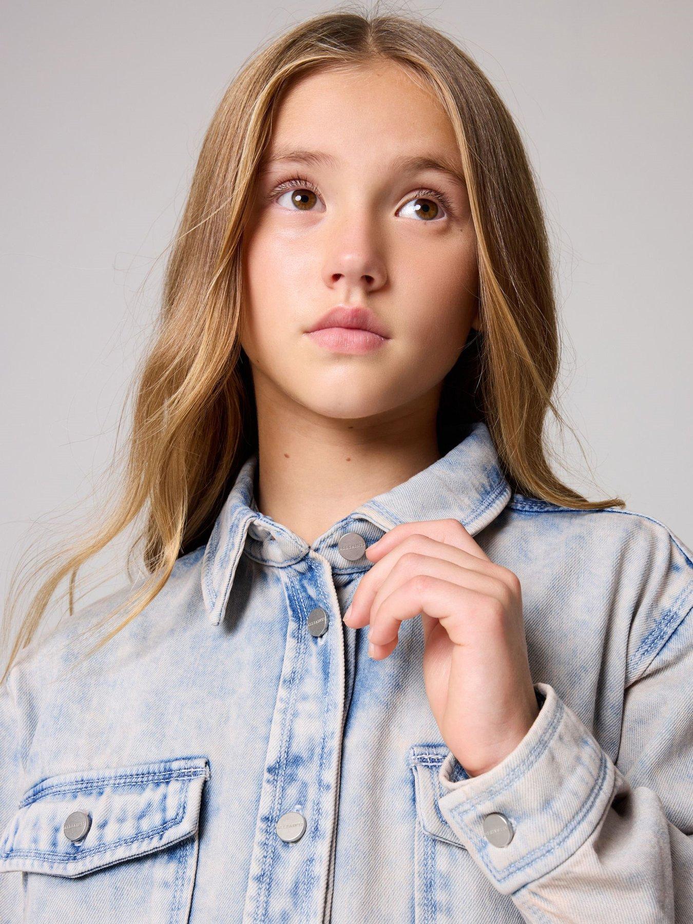 image of smallsaints-all-saints-denim-shacket