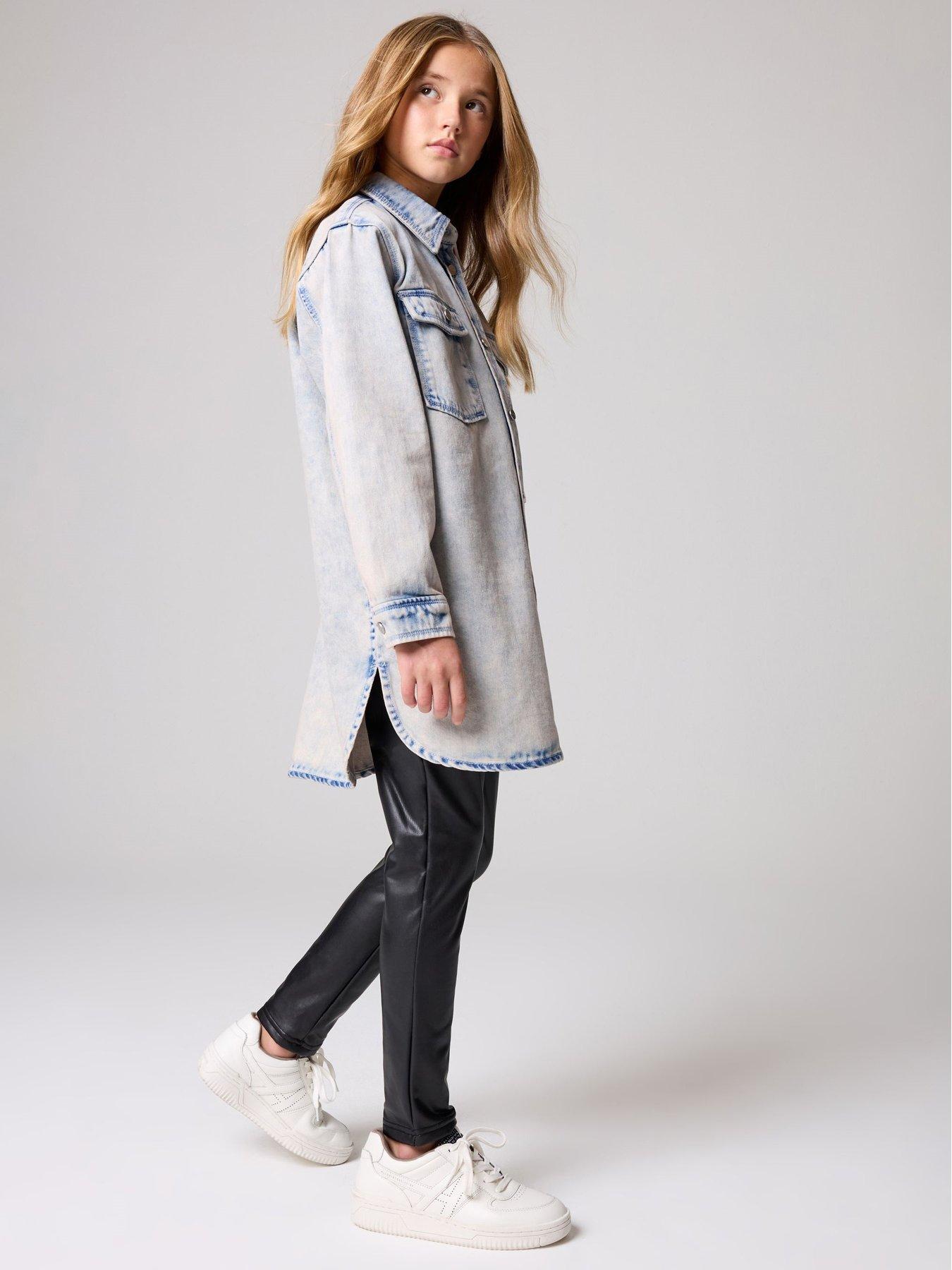  image of smallsaints-all-saints-denim-shacket