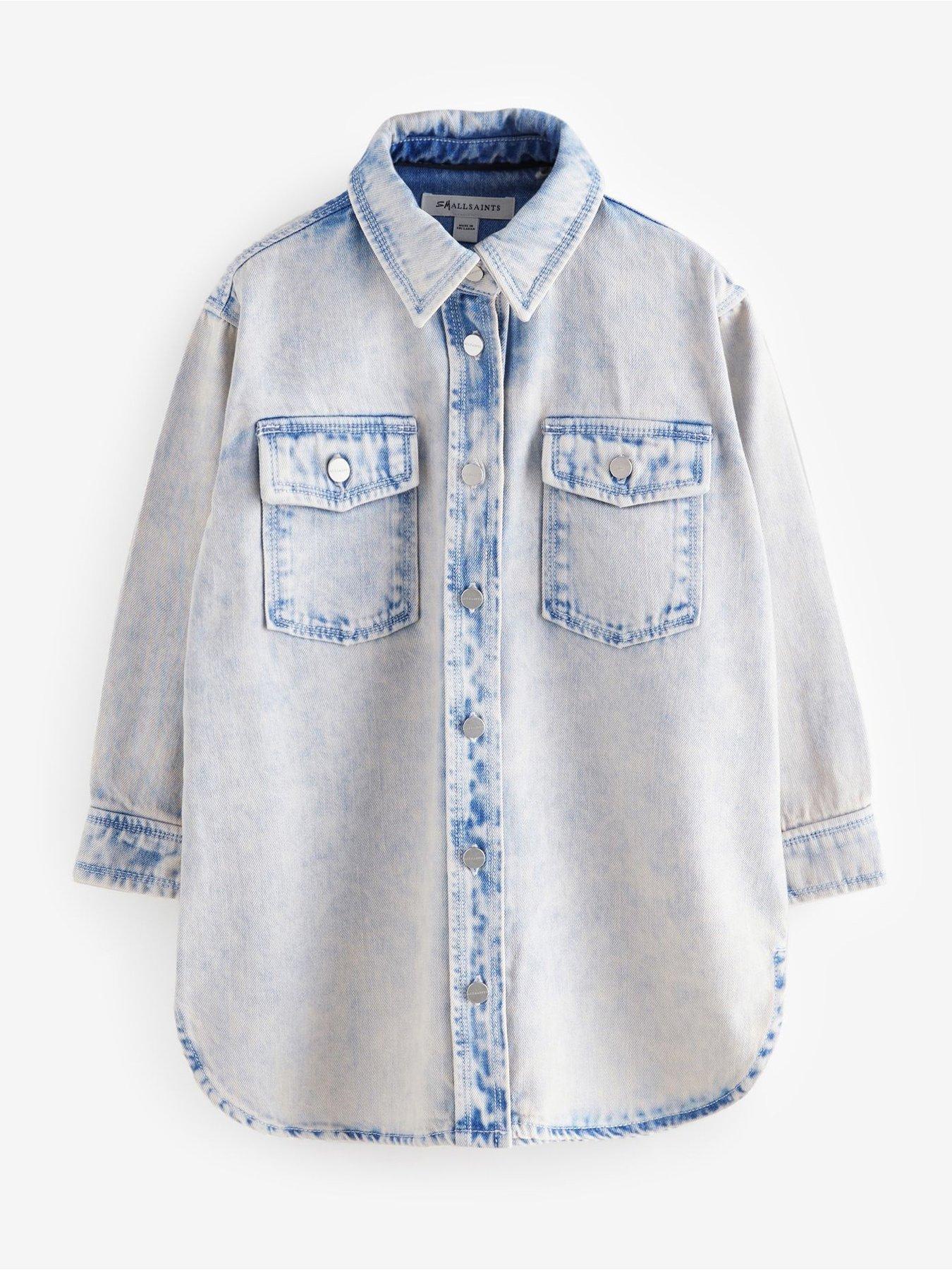  image of smallsaints-all-saints-denim-shacket