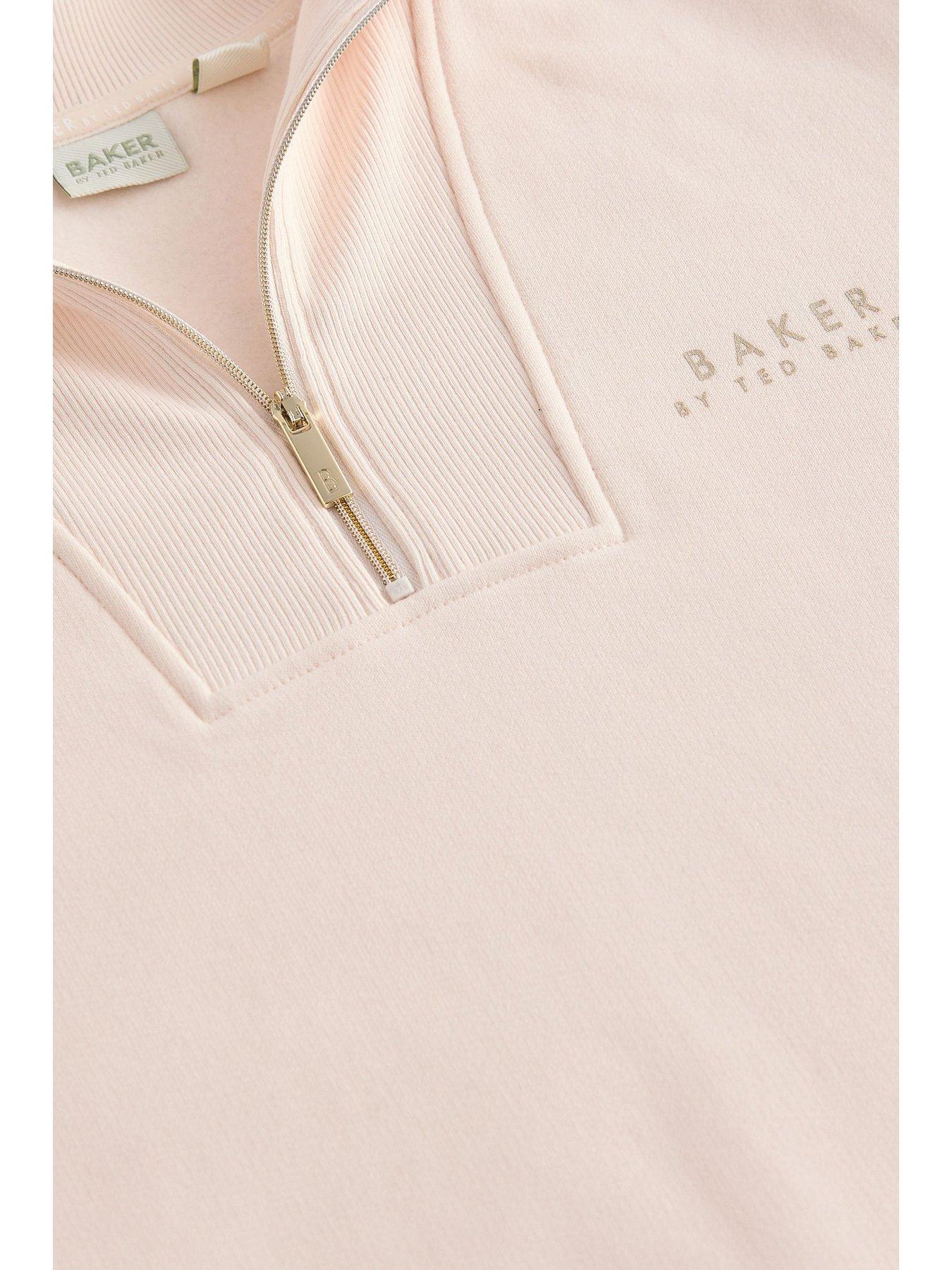  image of ted-baker-girls-sweater-dress-cream