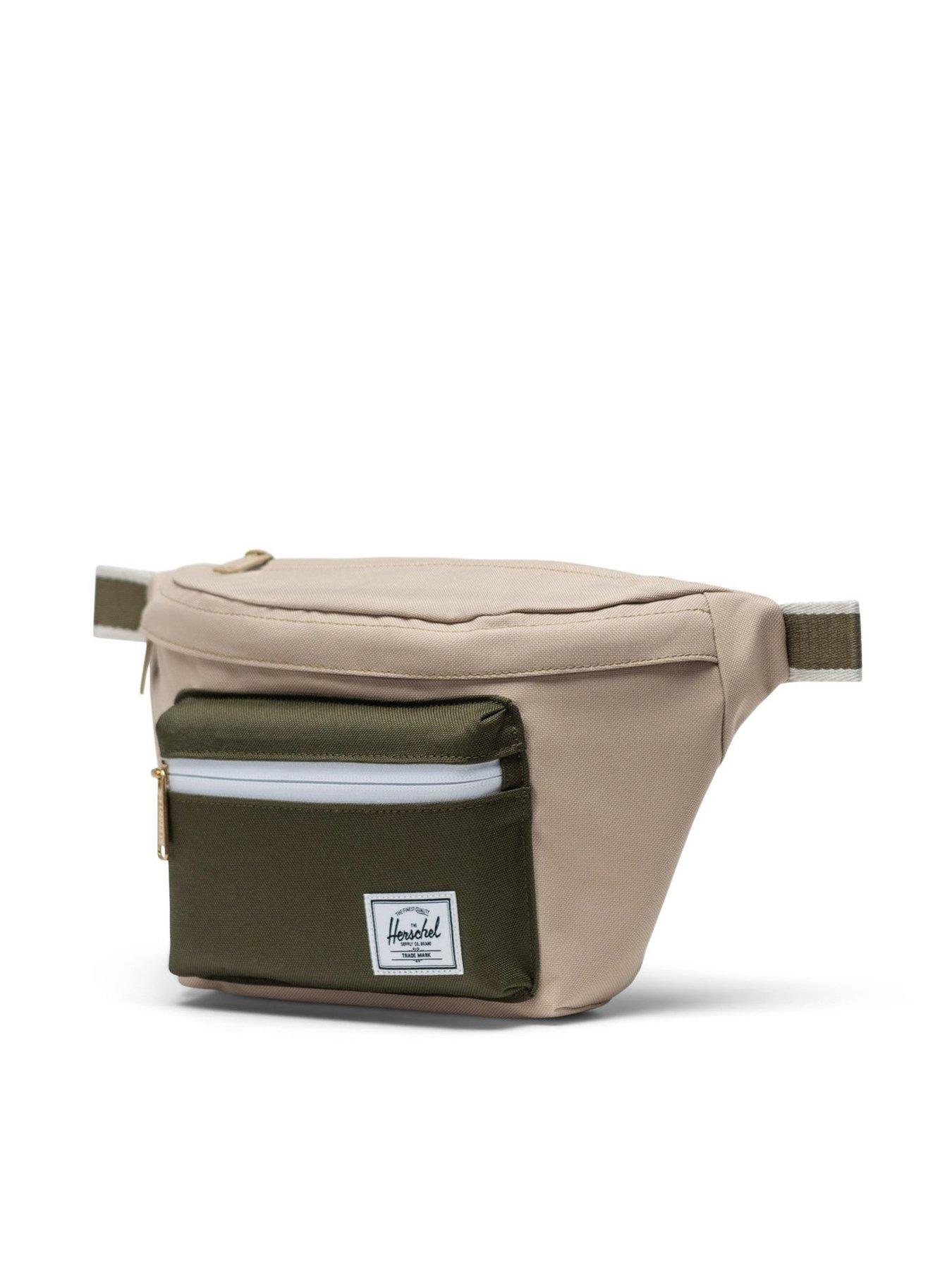  image of herschel-pop-quiz-hip-pack-twill-ivy-green