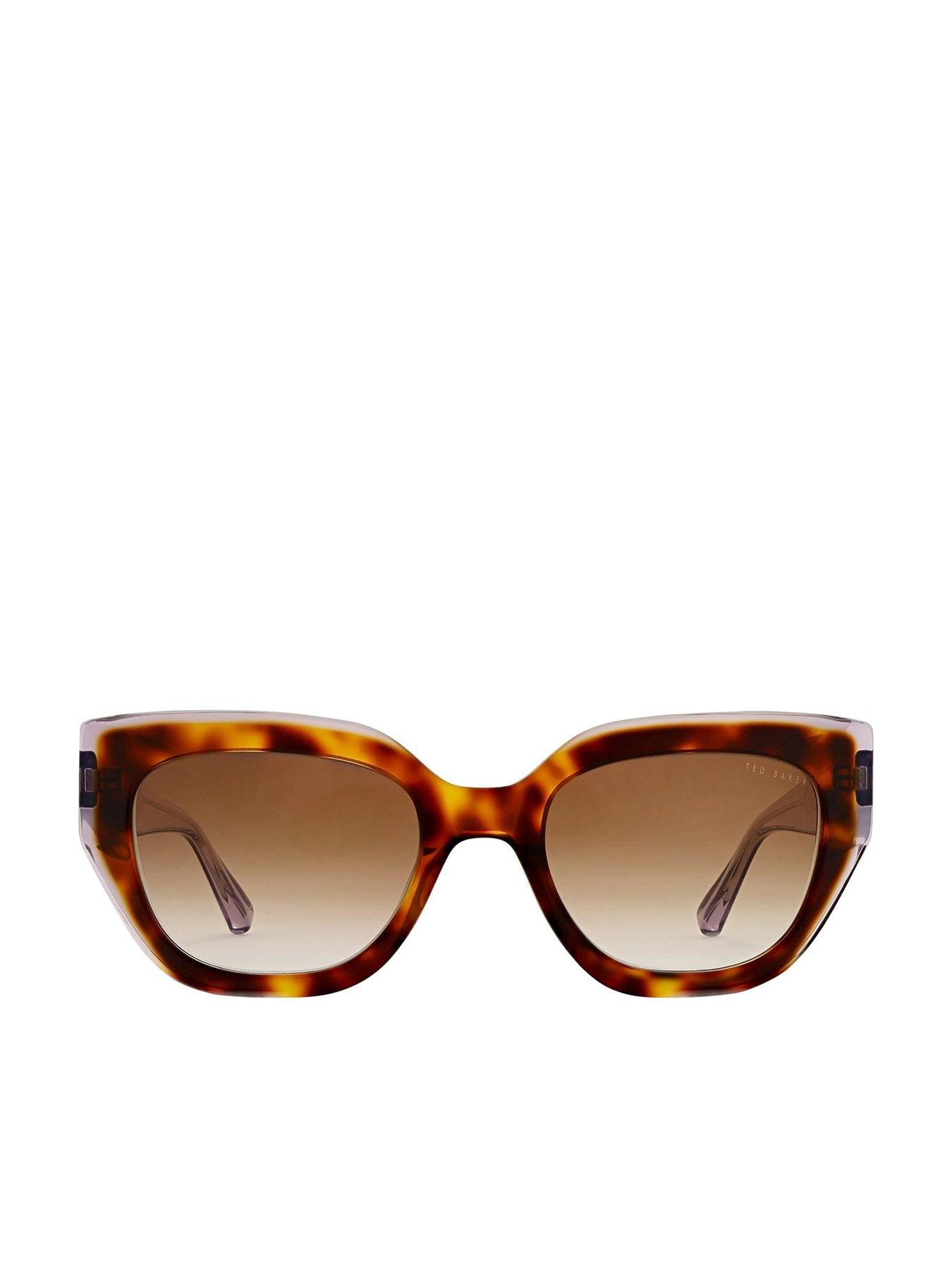 Image 1 of 3 of Ted Baker Coral Angular Cat Eye - Tort