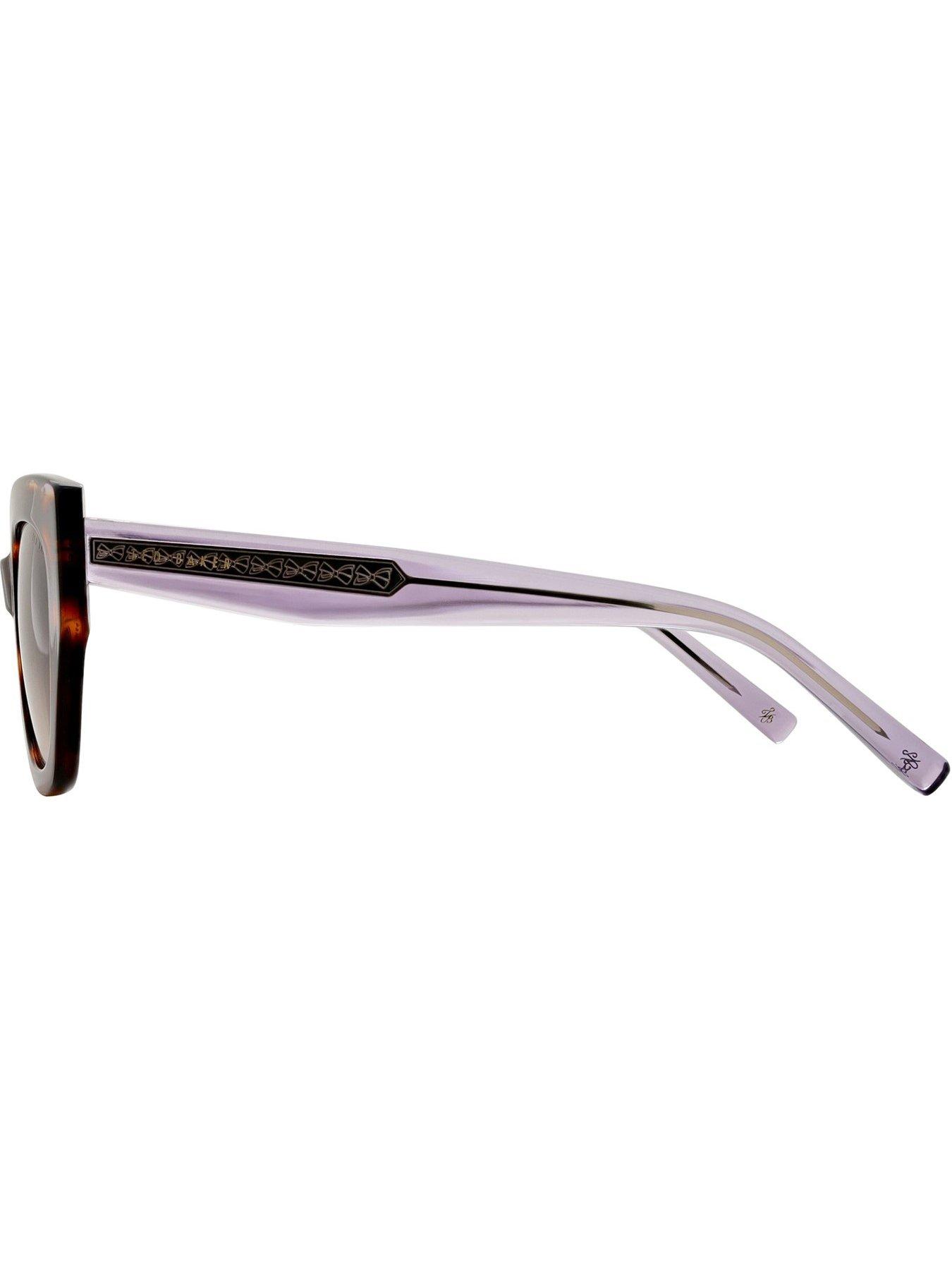 Image 3 of 3 of Ted Baker Coral Angular Cat Eye - Tort
