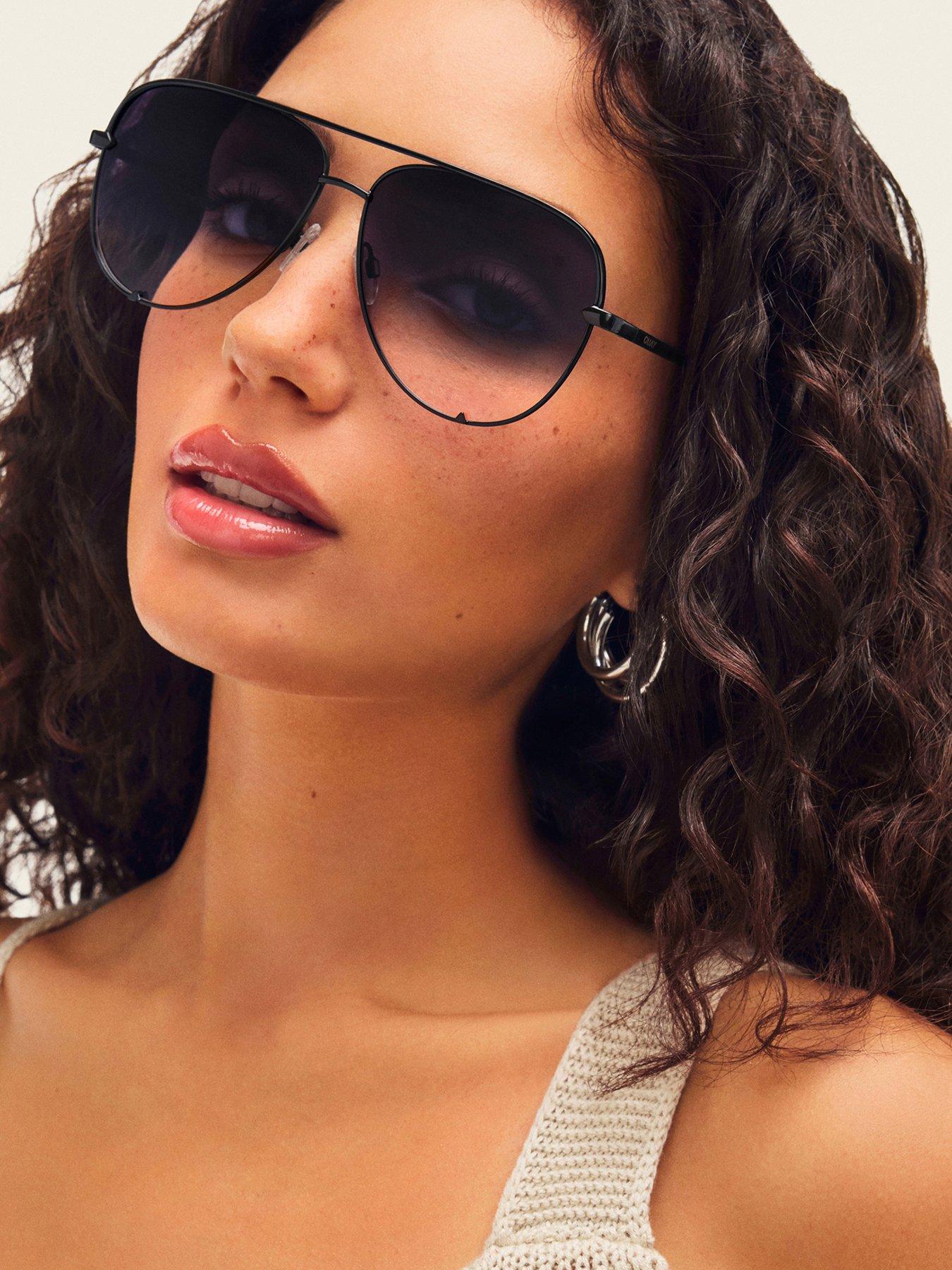 QUAY AUSTRALIA High Key Sunglasses - Black