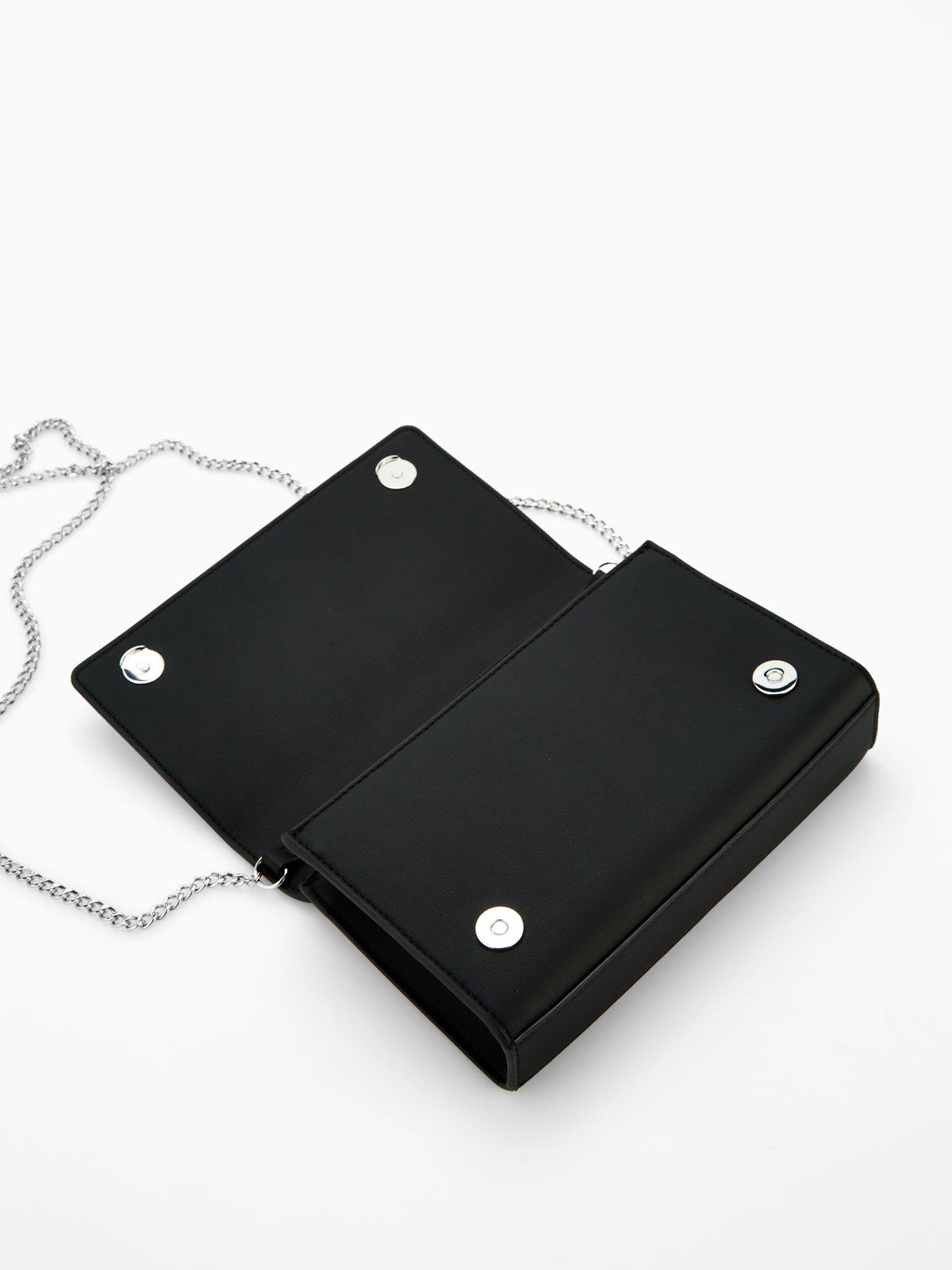 Image 4 of 4 of LOVE MOSCHINO Ombre Logo Cross Body - Black