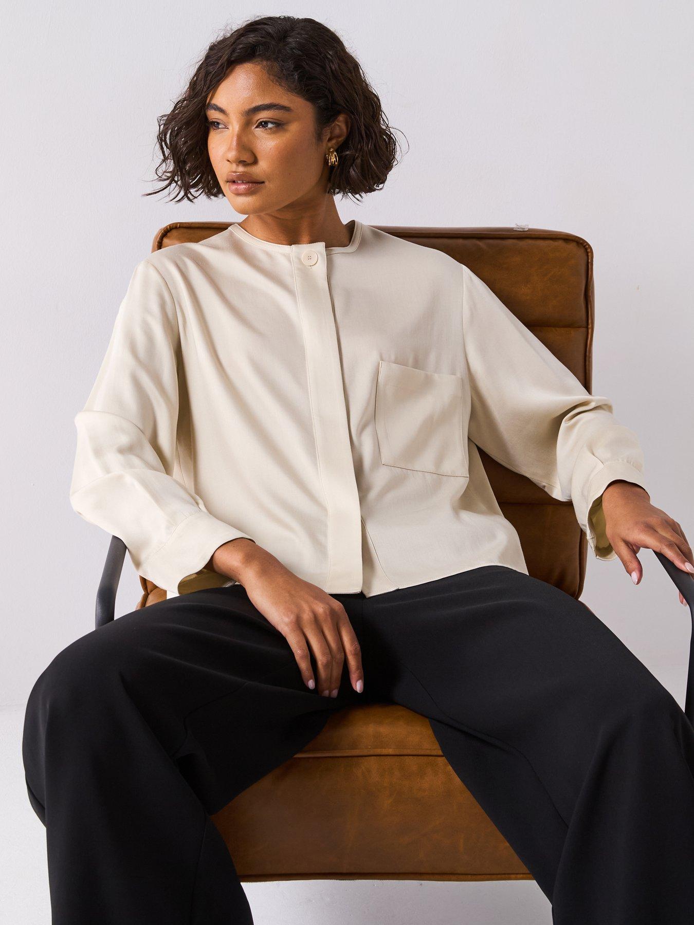 Image 5 of 6 of JOSEPH Tailored Jacket - Cream