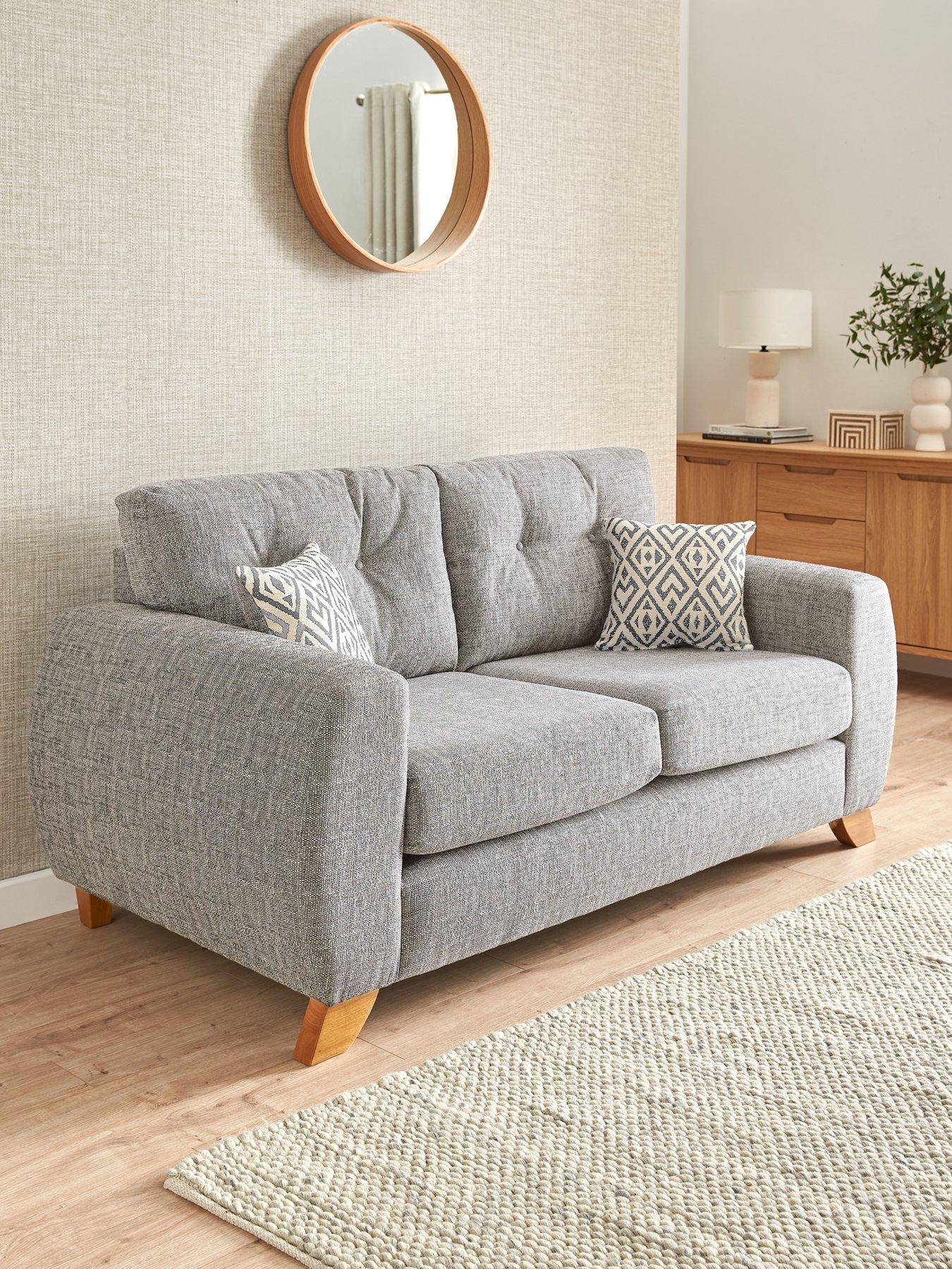 Image 1 of 7 of Very Home Prent Fabric 2 Seater Sofa&nbsp;- Made to order in the UK