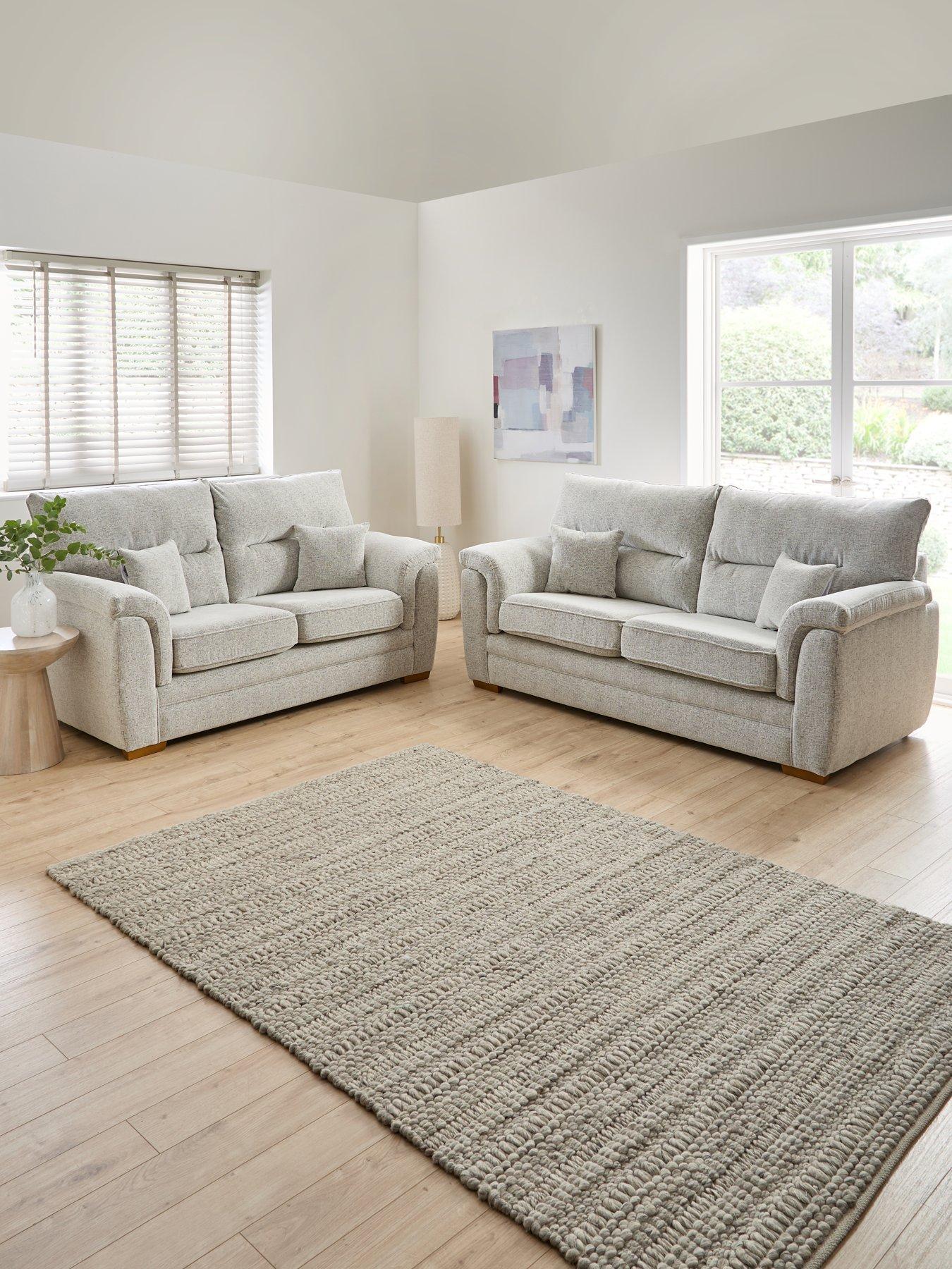 undefined Padstow Fabric 3 + 2 Seater Sofa Set (Buy  &  SAVE!) - Made to order in the UK