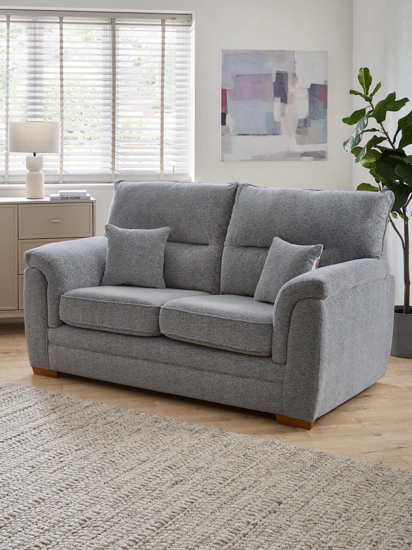undefined Padstow Fabric 2 Seater Sofa - Made to order in the UK