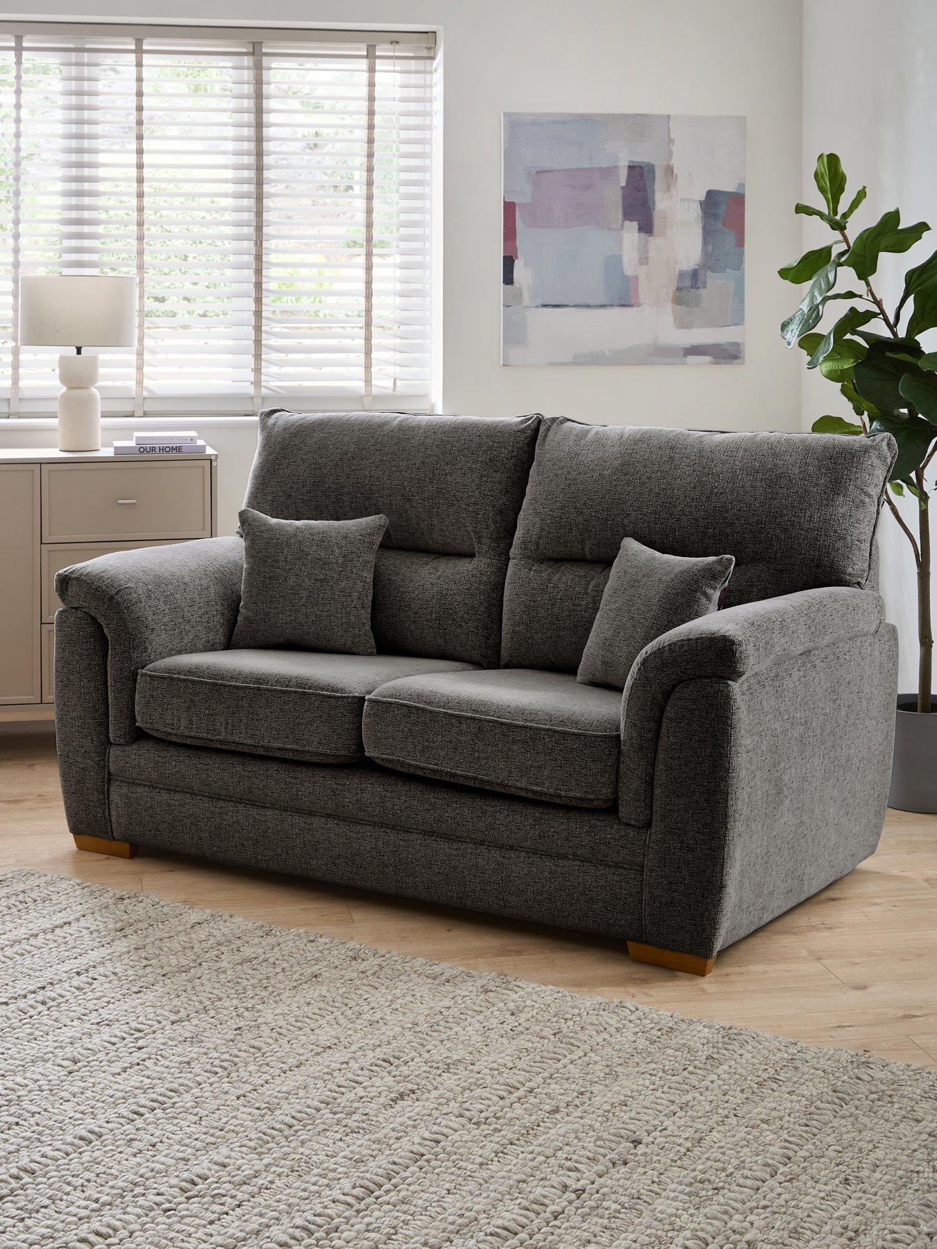 undefined Padstow Fabric 2 Seater Sofa - Made to order in the UK