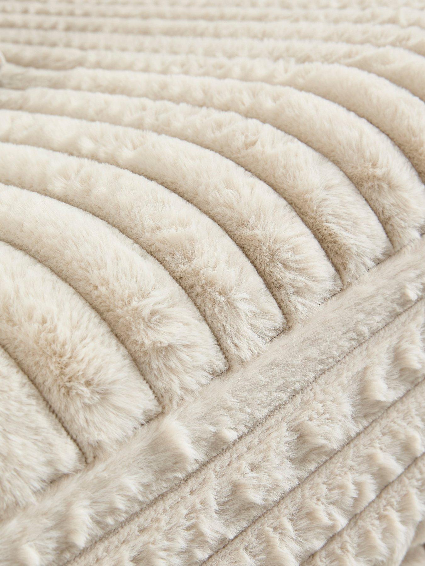 Image 7 of 7 of The Very Collection Cosy Faux Fur&nbsp;3 Seater Sofa&nbsp;- Made to order in the UK
