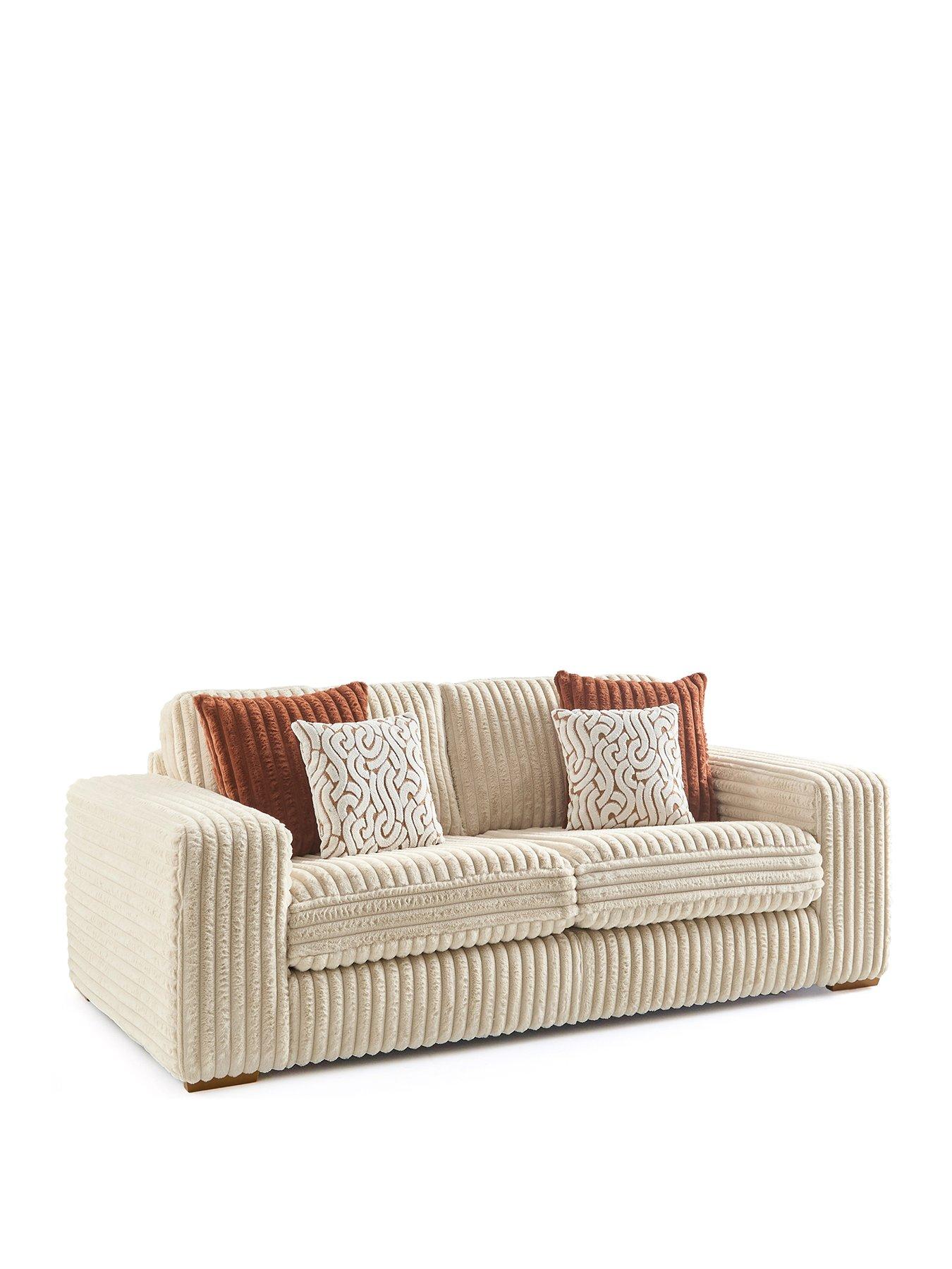 Image 3 of 7 of Very Home Cosy Cord&nbsp;2 Seater Sofa&nbsp;- Made to order in the UK