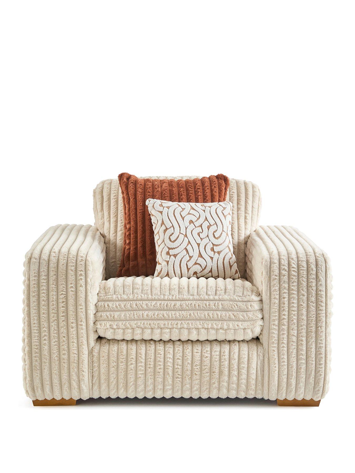 stillFront image of very-home-cosy-cordnbspfabric-armchair