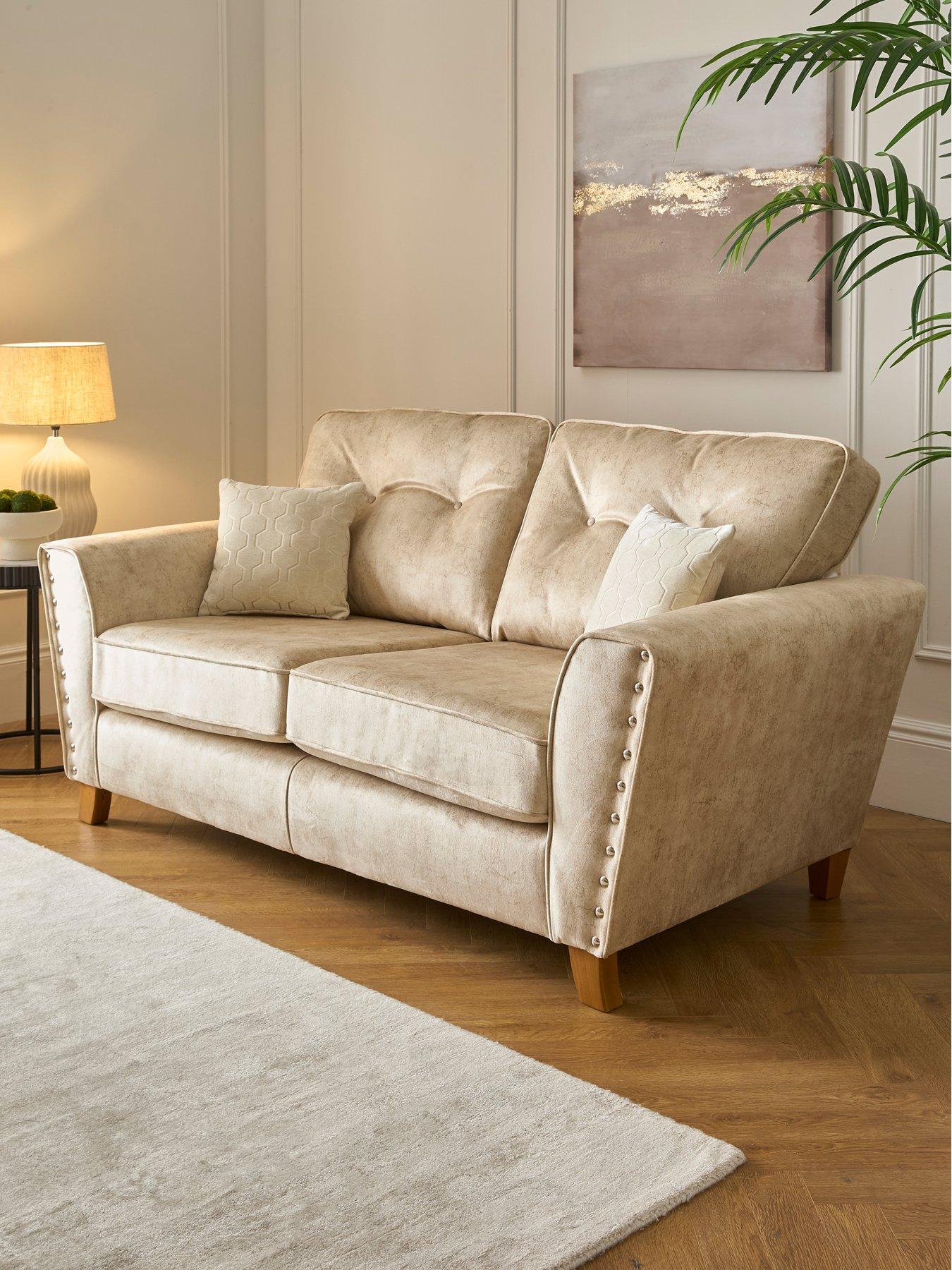 undefined Amaya Fabric 2 Seater Sofa - Made to order in the UK