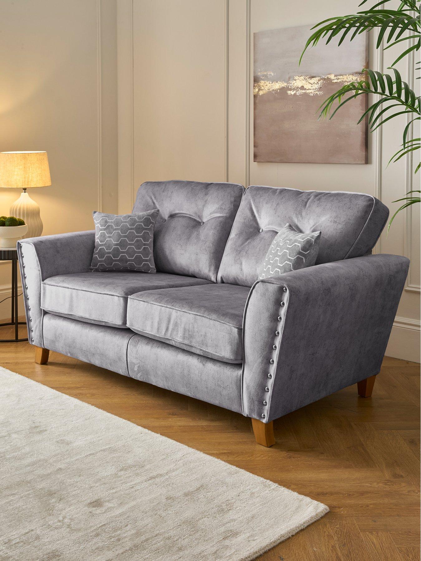 undefined Amaya Fabric 2 Seater Sofa - Made to order in the UK