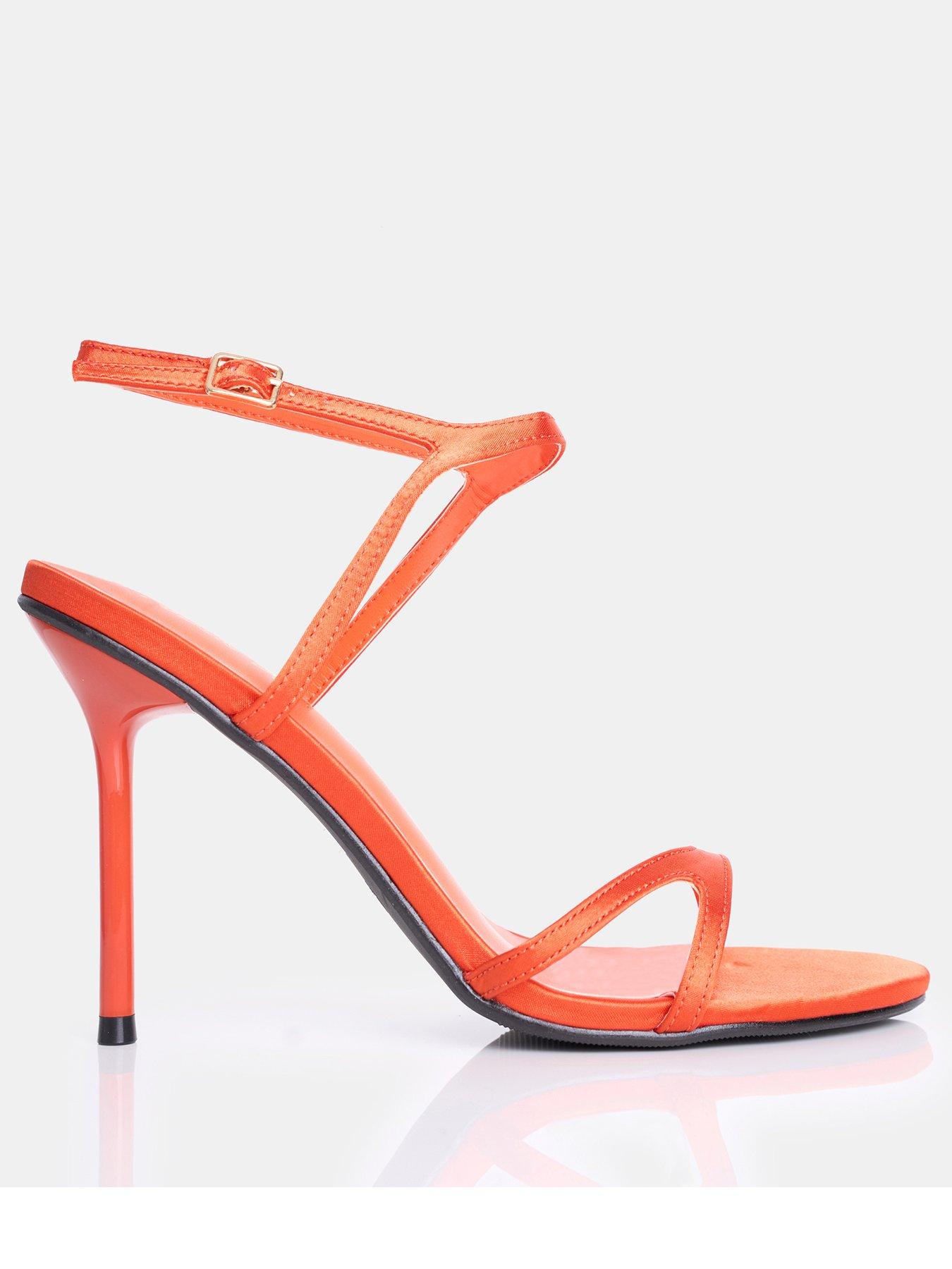 undefined Samba Satin Heel - Orange