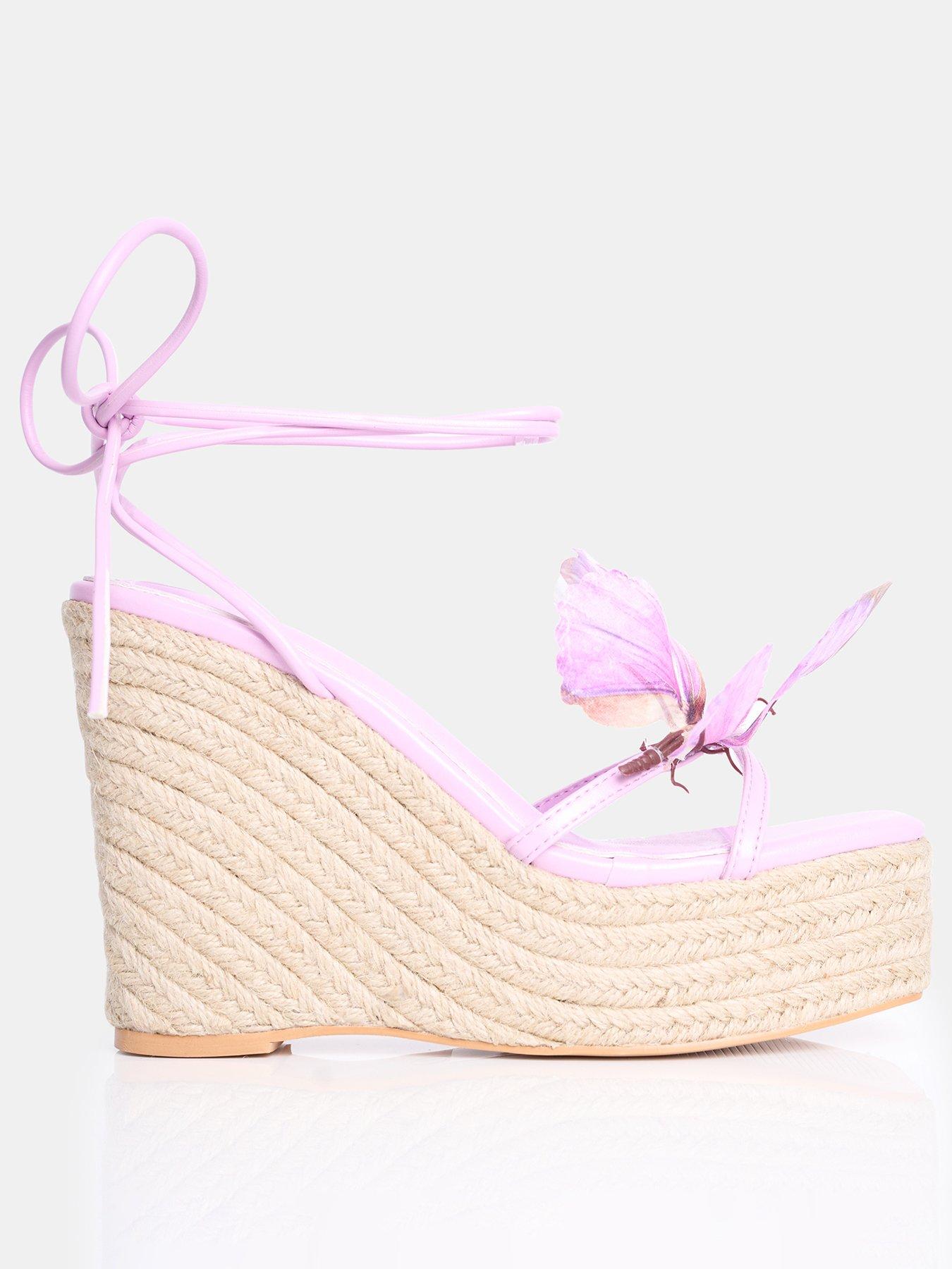 undefined Staycation Butterfly Wedges - Lilac