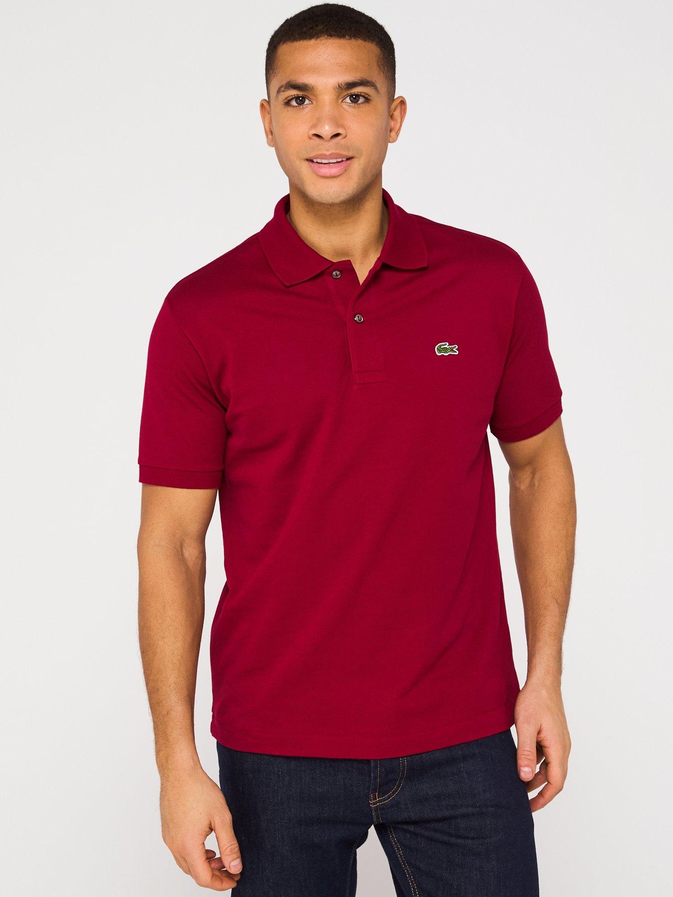 image of lacoste-l1212-classic-fit-piqueacute-polo-shirt-red