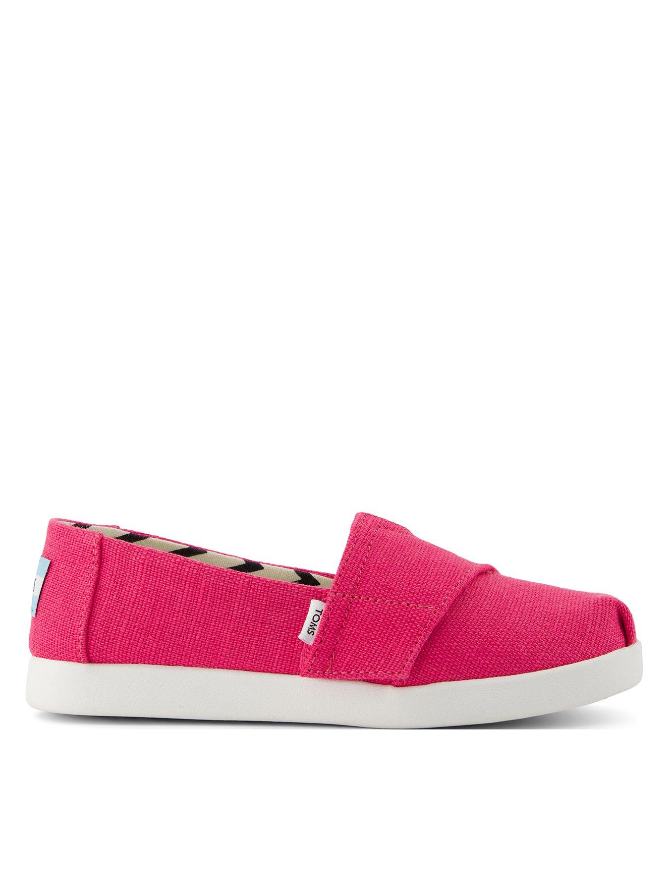 TOMS Toddler Alpargata Classic Heritage Espadrille - Pink