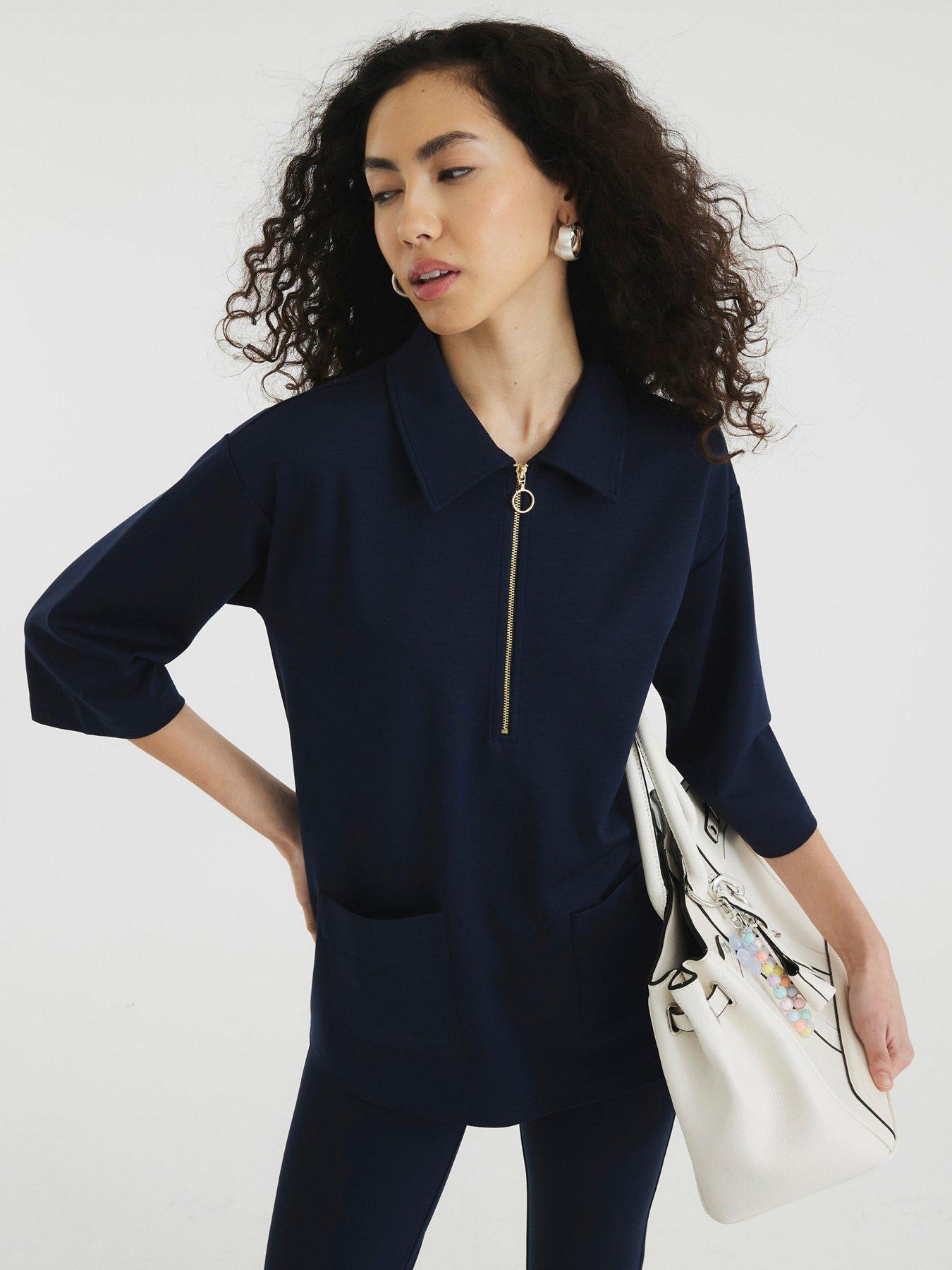 undefined Tunic Top - Blue