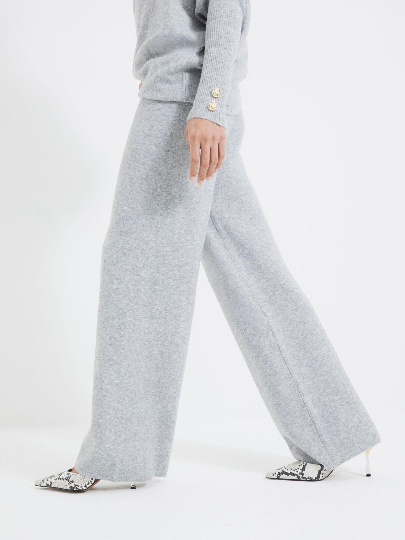 river-island-knit-wide-leg-trouser-grey