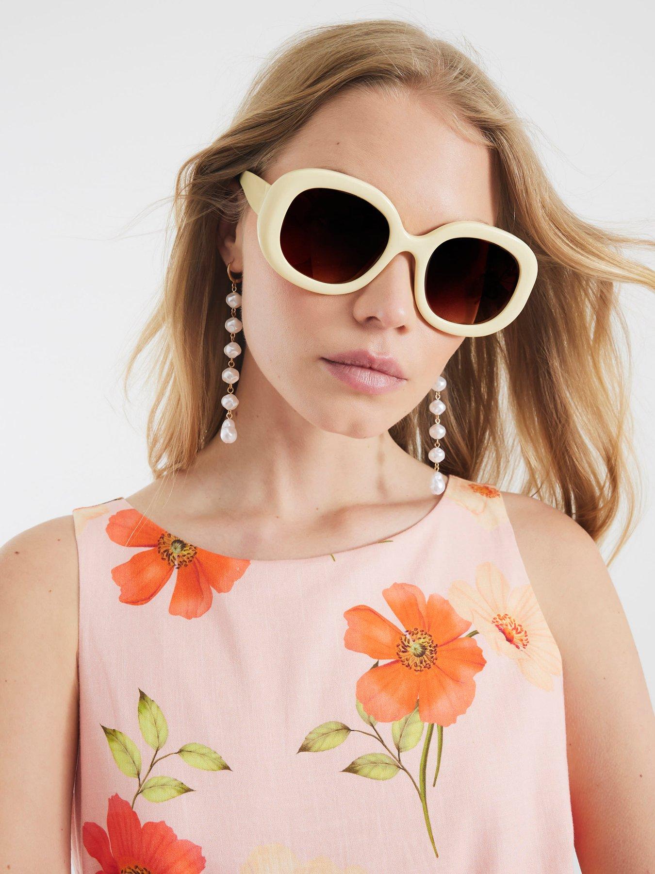  image of river-island-floral-shift-mini-dress-pink