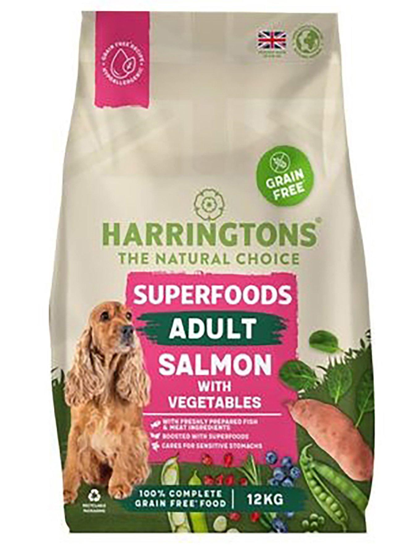  image of harringtons-grain-free-superfoods-salmon-12kg