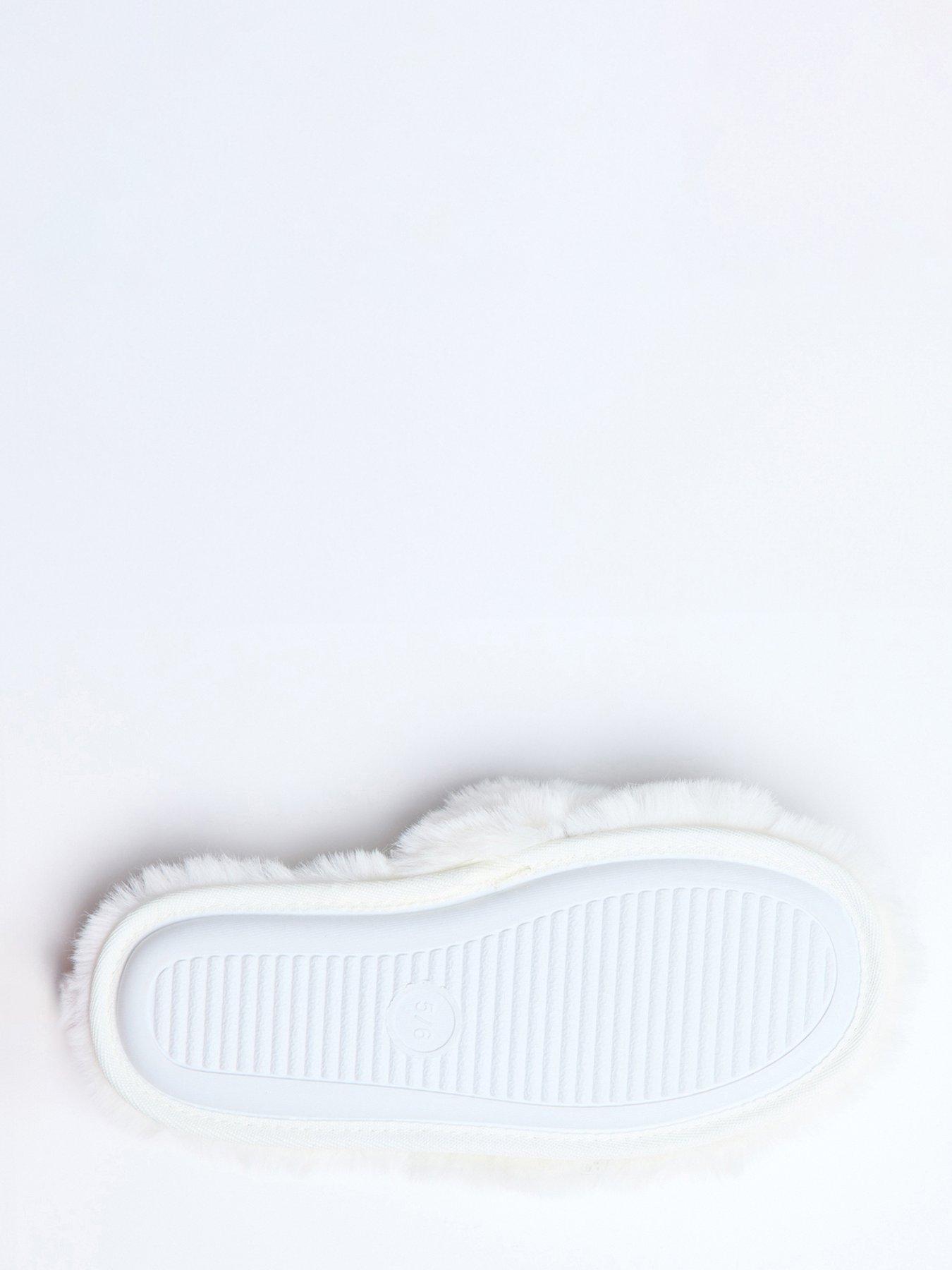  image of boux-avenue-embellished-slider-ivory